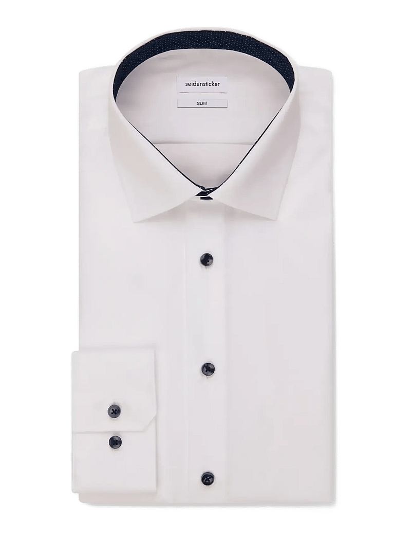 Seidensticker - Business Kent 98 Patch 12 1/1 - pidulikud särgid - white - 3