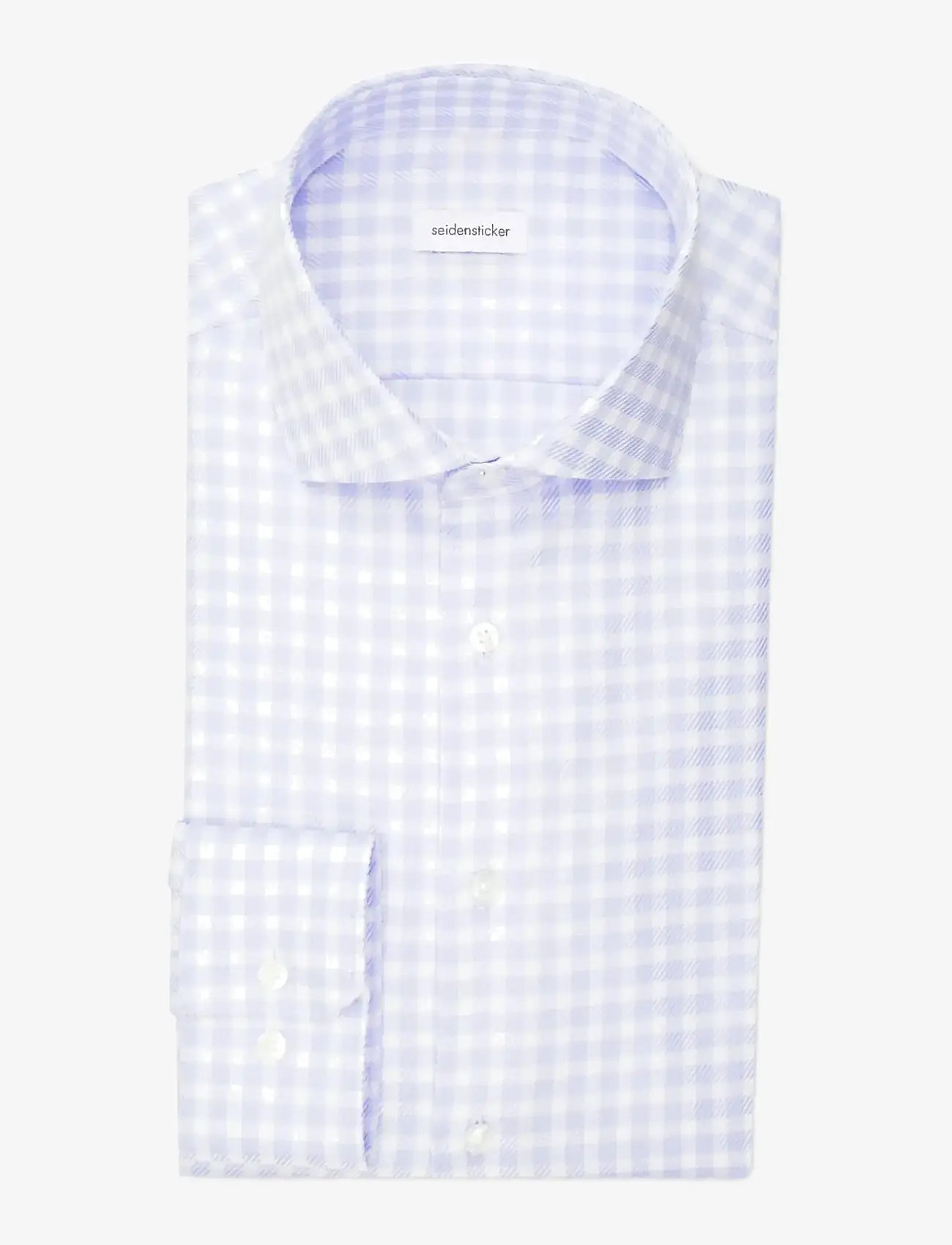 Seidensticker - Spread Kent o.T. - checkered shirts - light blue - 2