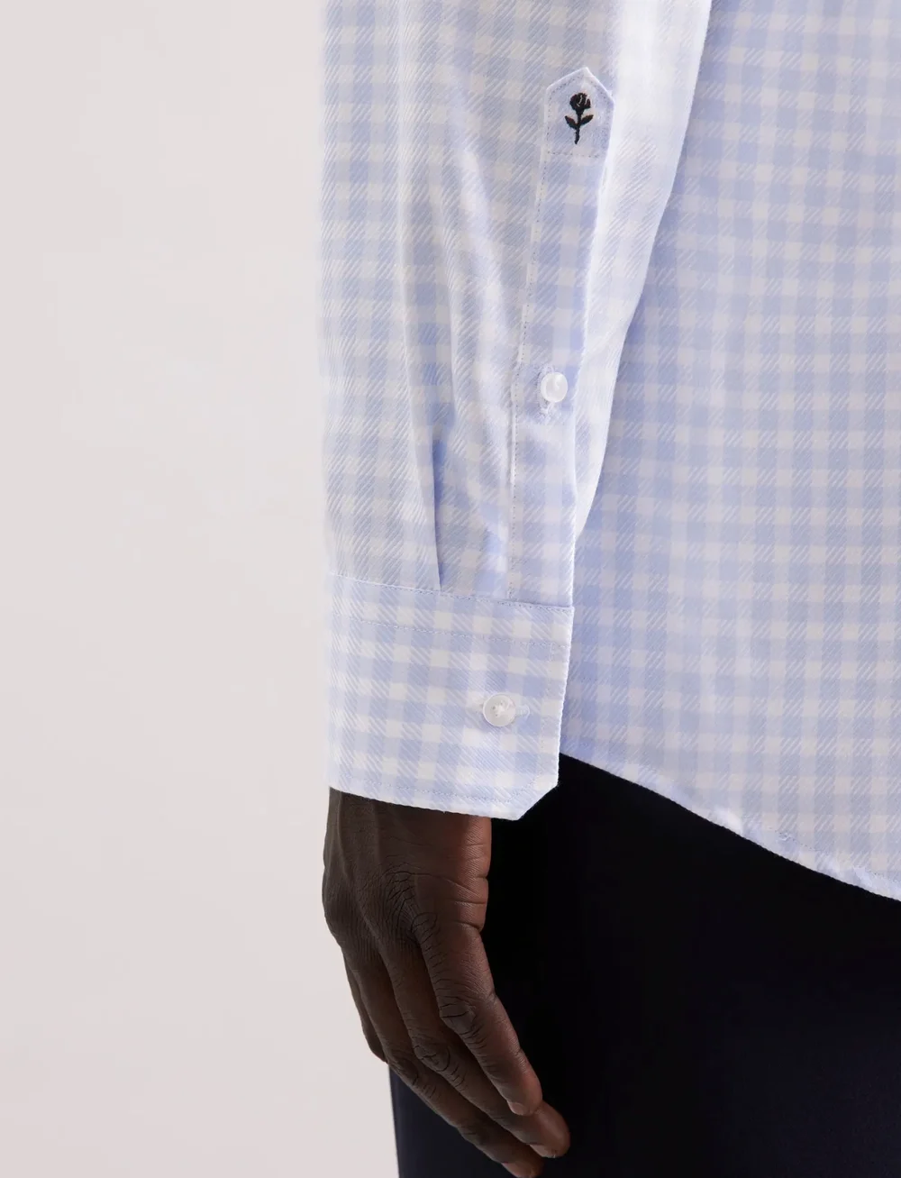 Seidensticker - Spread Kent o.T. - ruudulised särgid - light blue - 4