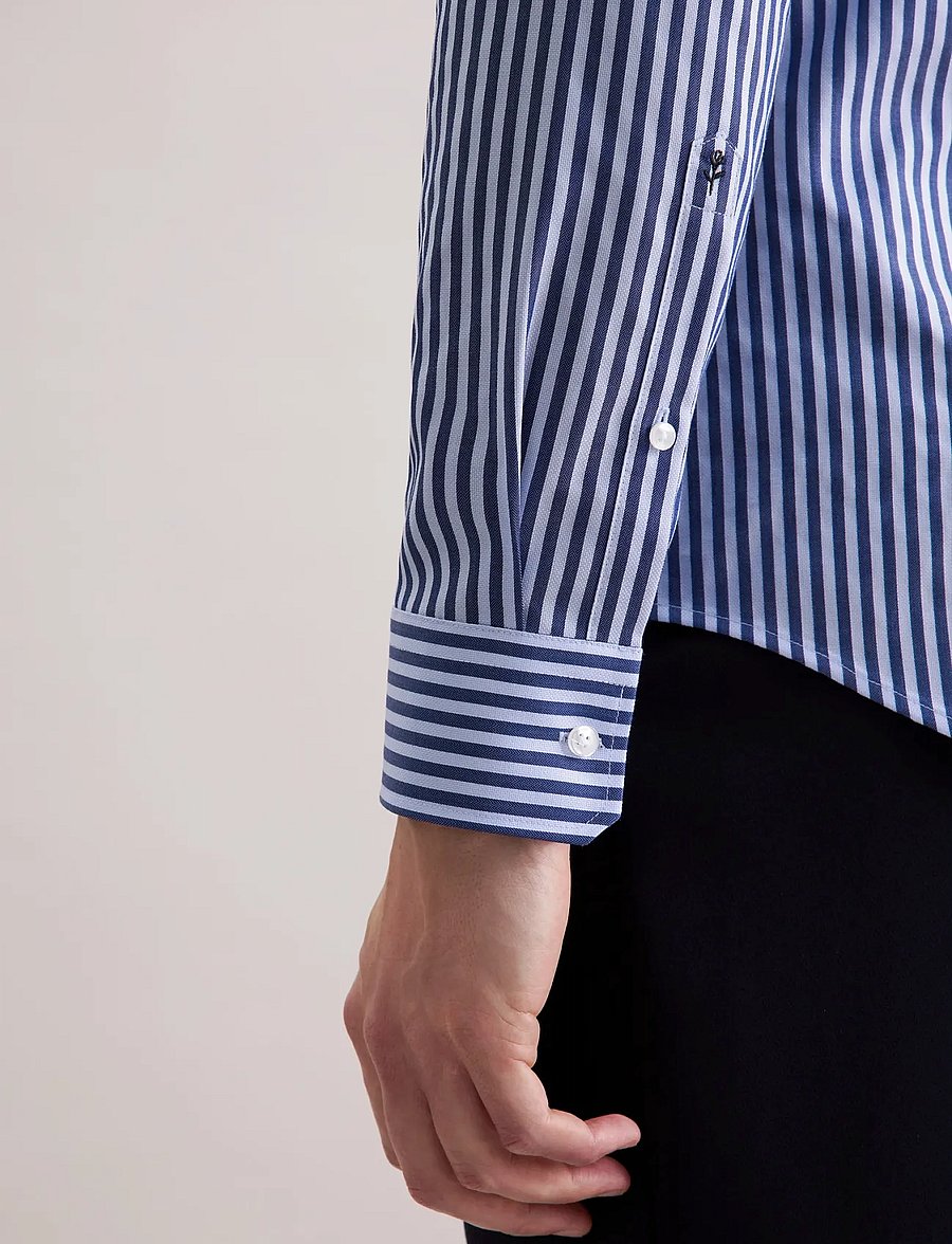Seidensticker - Business shirt Slim - mid blue - 4