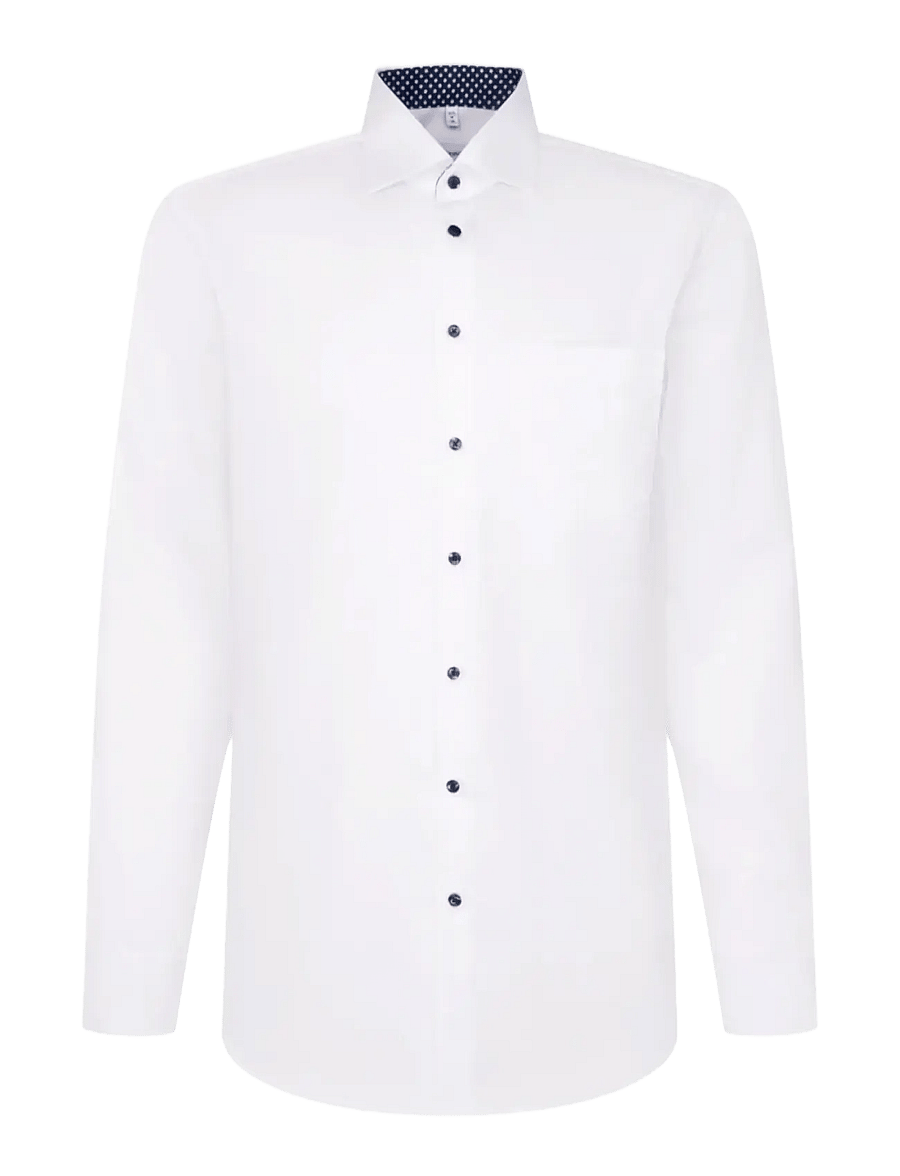 Seidensticker - Business shirt Regular - formal shirts - white - 1