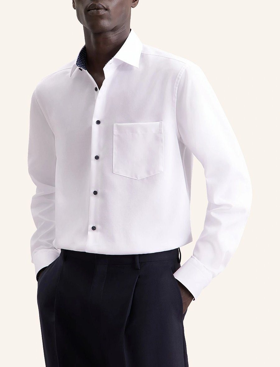 Seidensticker - Business shirt Regular - formal shirts - white - 0