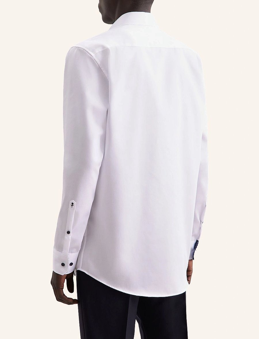 Seidensticker - Business shirt Regular - formal shirts - white - 3