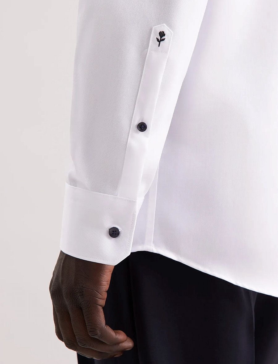 Seidensticker - Business shirt Regular - formal shirts - white - 4