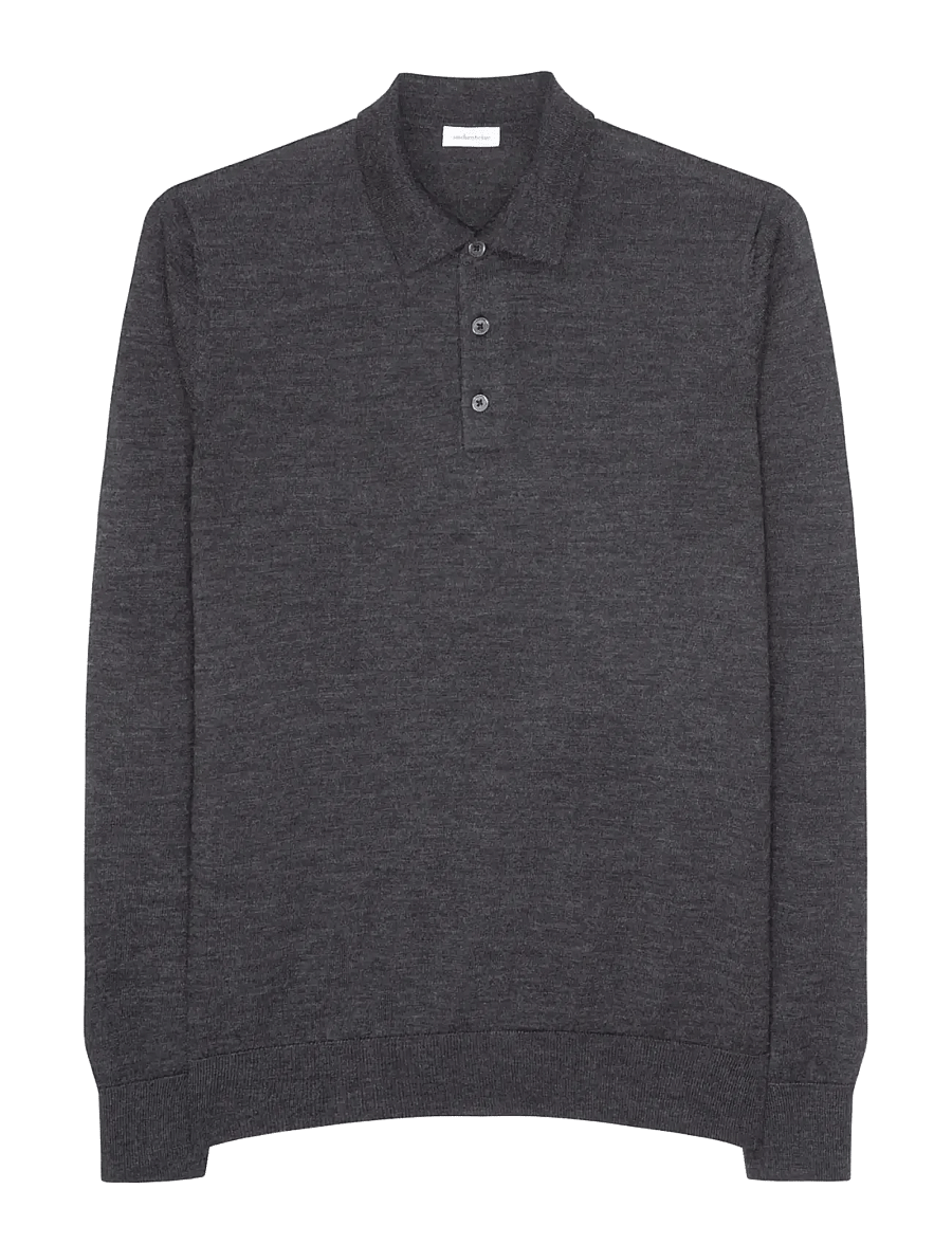 Seidensticker - Sweater knit Regular - anthrazit mÉlange - 1