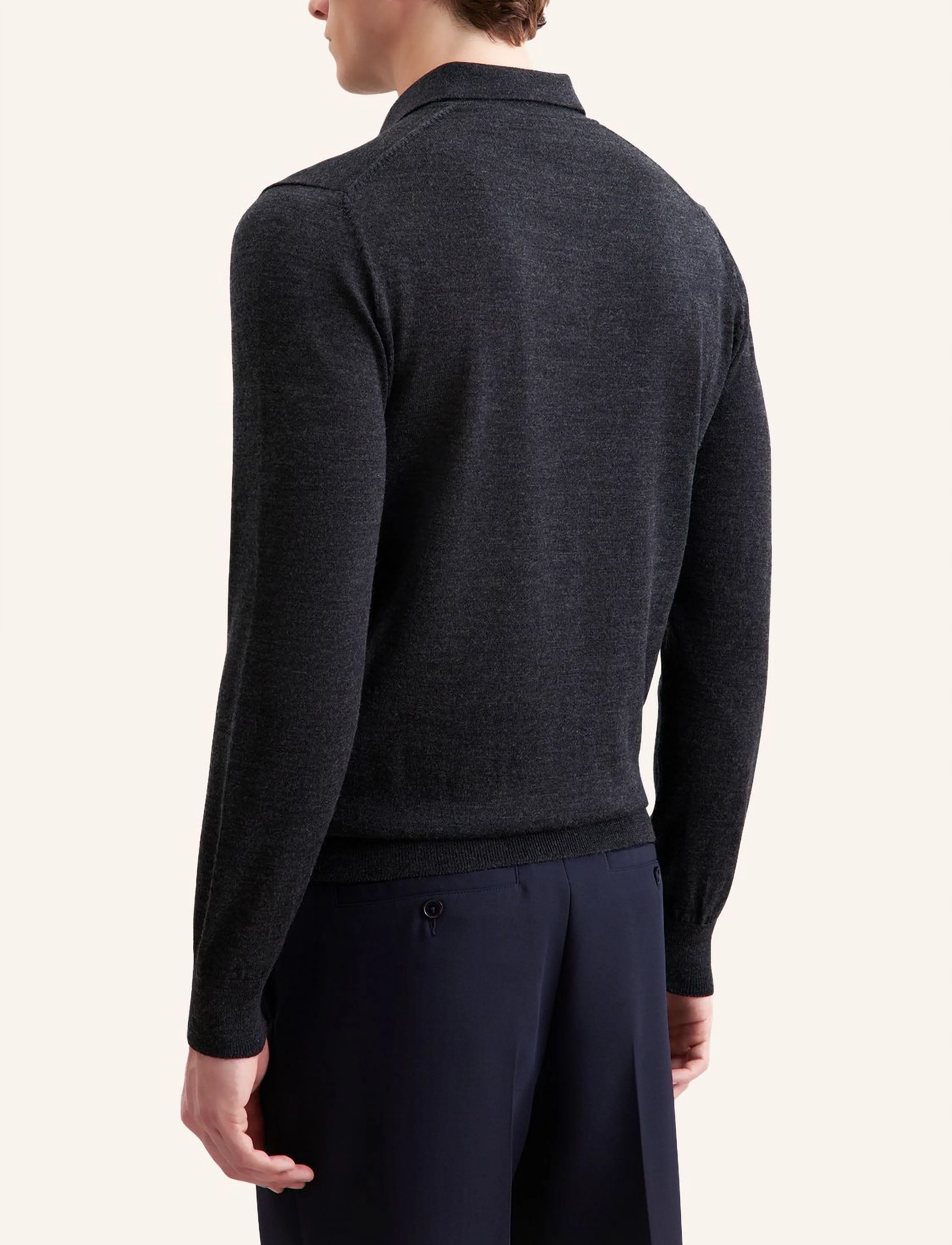 Seidensticker - Sweater knit Regular - anthrazit mÉlange - 2