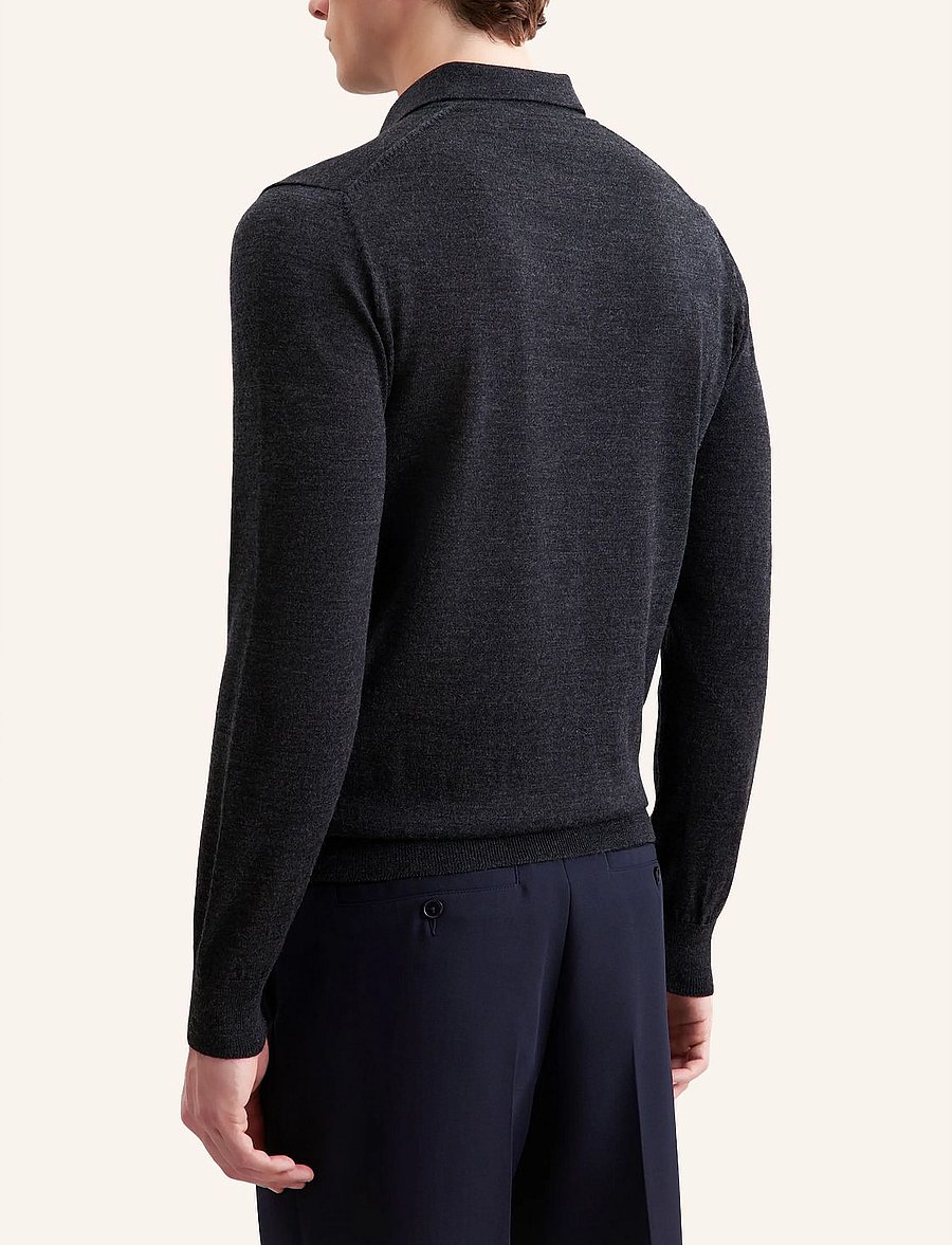 Seidensticker - Sweater knit Regular - anthrazit mÉlange - 2