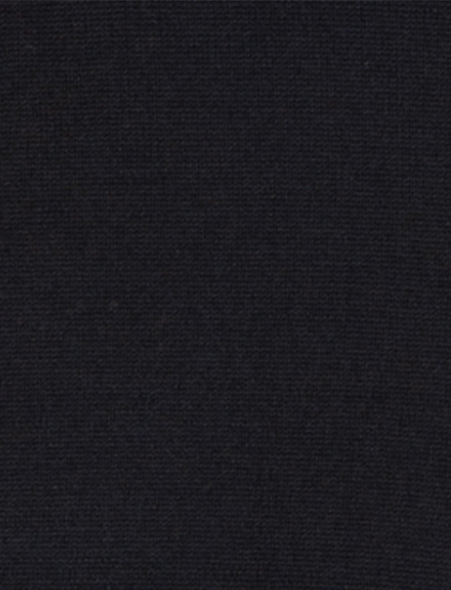 Seidensticker - Sweater knit Regular - long-sleeved knitted polos - black - 5