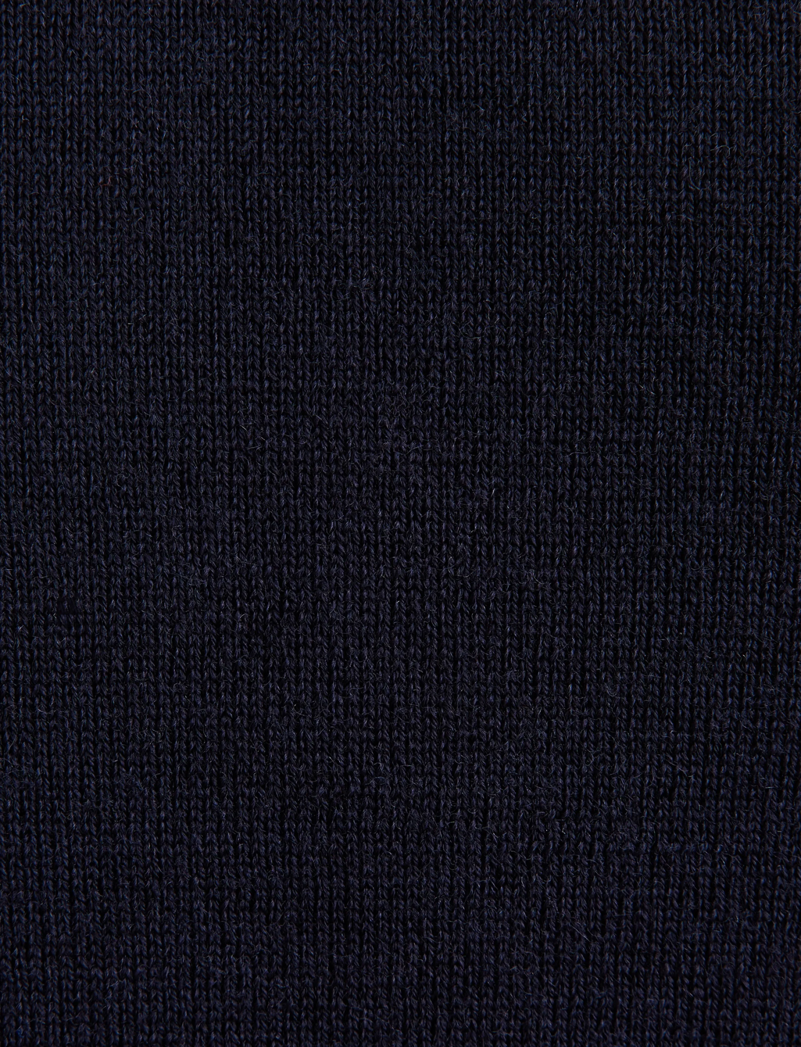 Seidensticker - Sweater knit Regular - pikkade varrukatega kootud polod - deep navy - 5