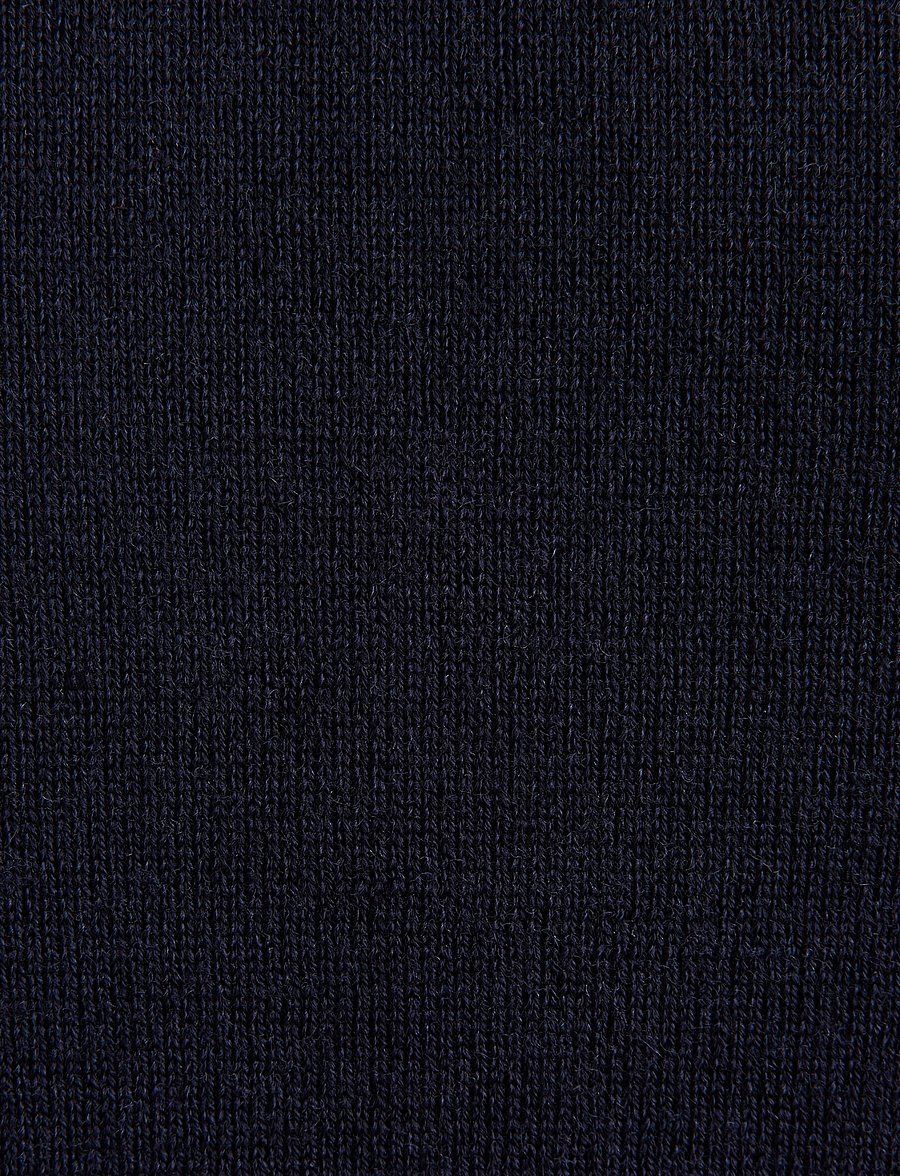 Seidensticker - Sweater knit Regular - pikkade varrukatega kootud polod - deep navy - 5