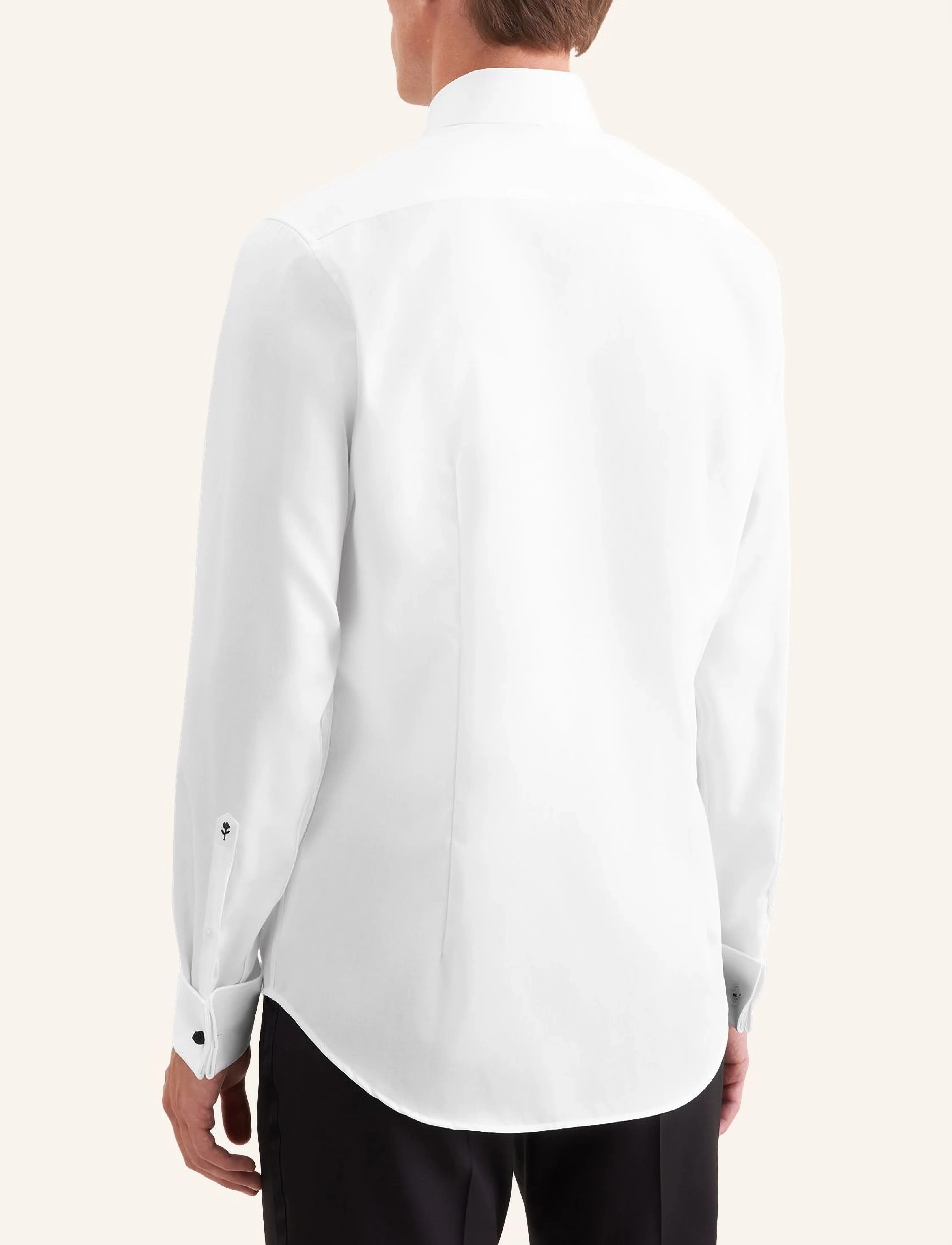 Seidensticker - Gala shirt Slim - white - 3