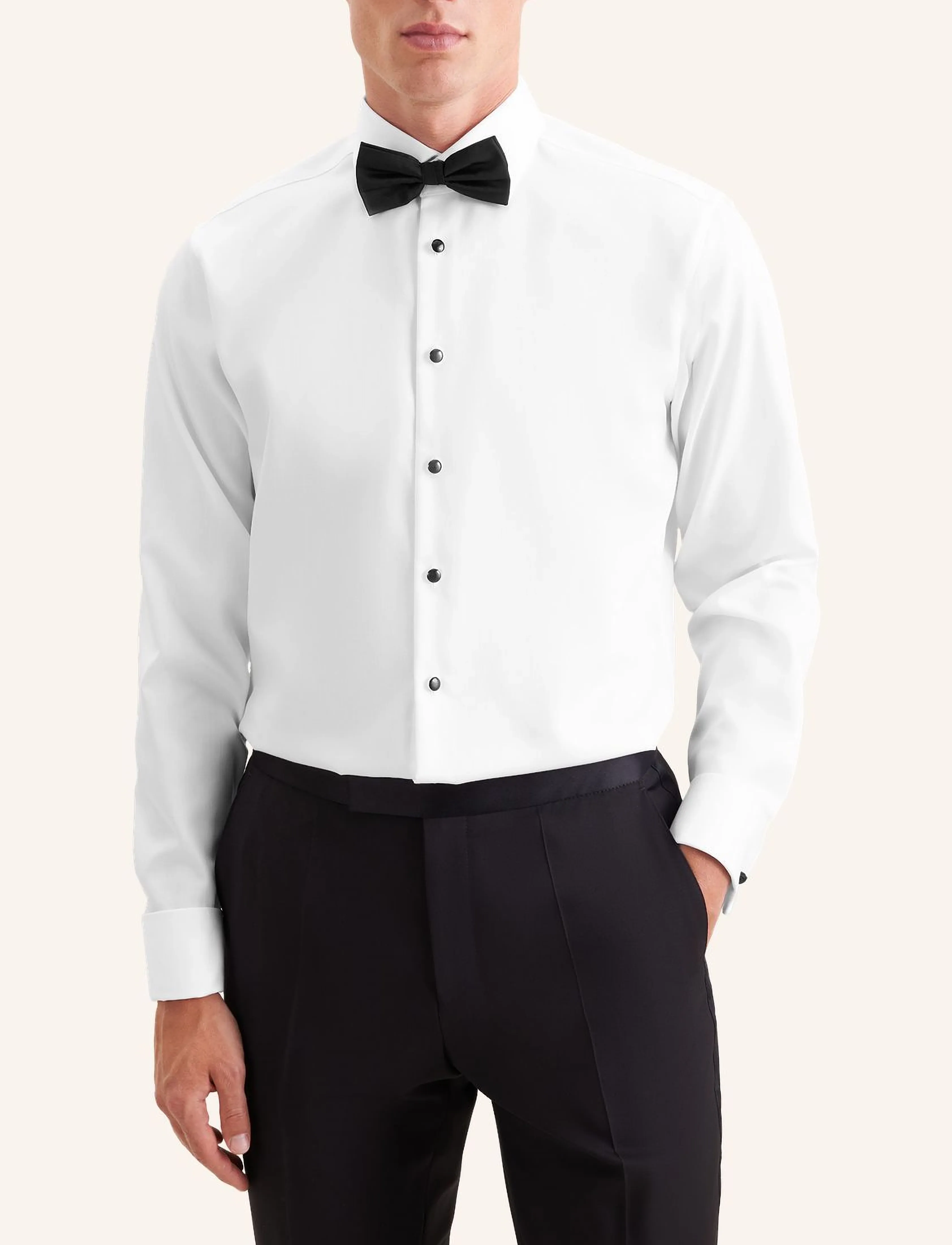 Seidensticker - Gala shirt Slim - white - 5