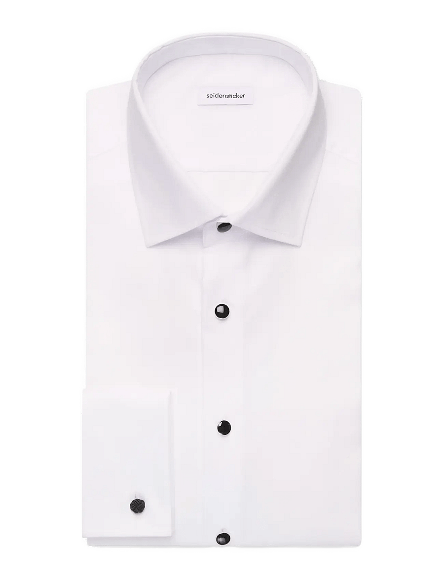 Seidensticker - Gala shirt Regular - ametlikud särgid - white - 1