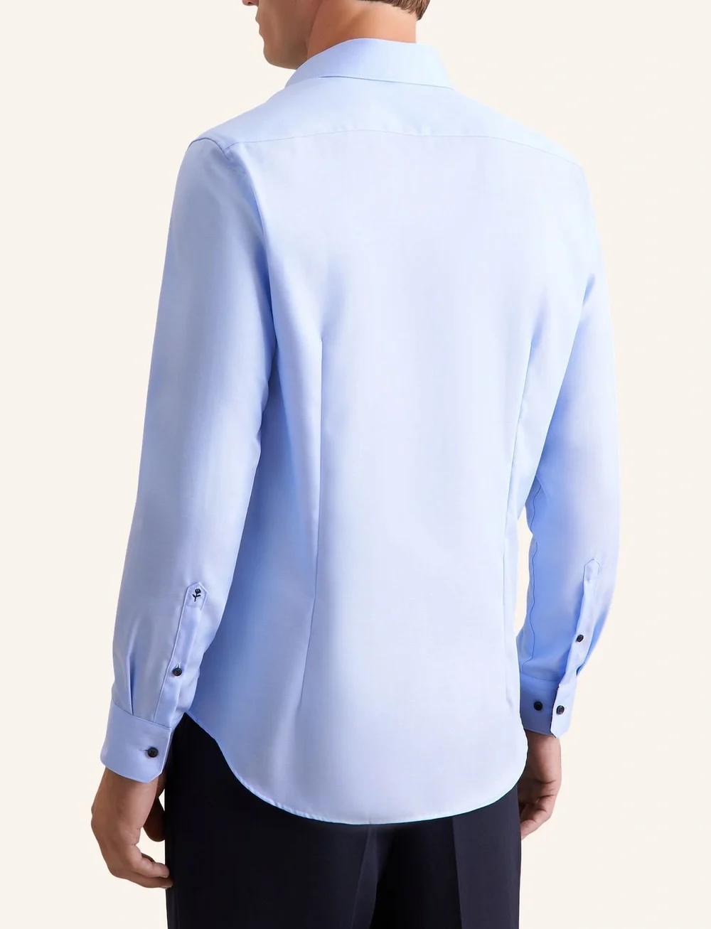 Seidensticker - New Kent 98 Patch 5 - kostymskjortor - light blue - 3