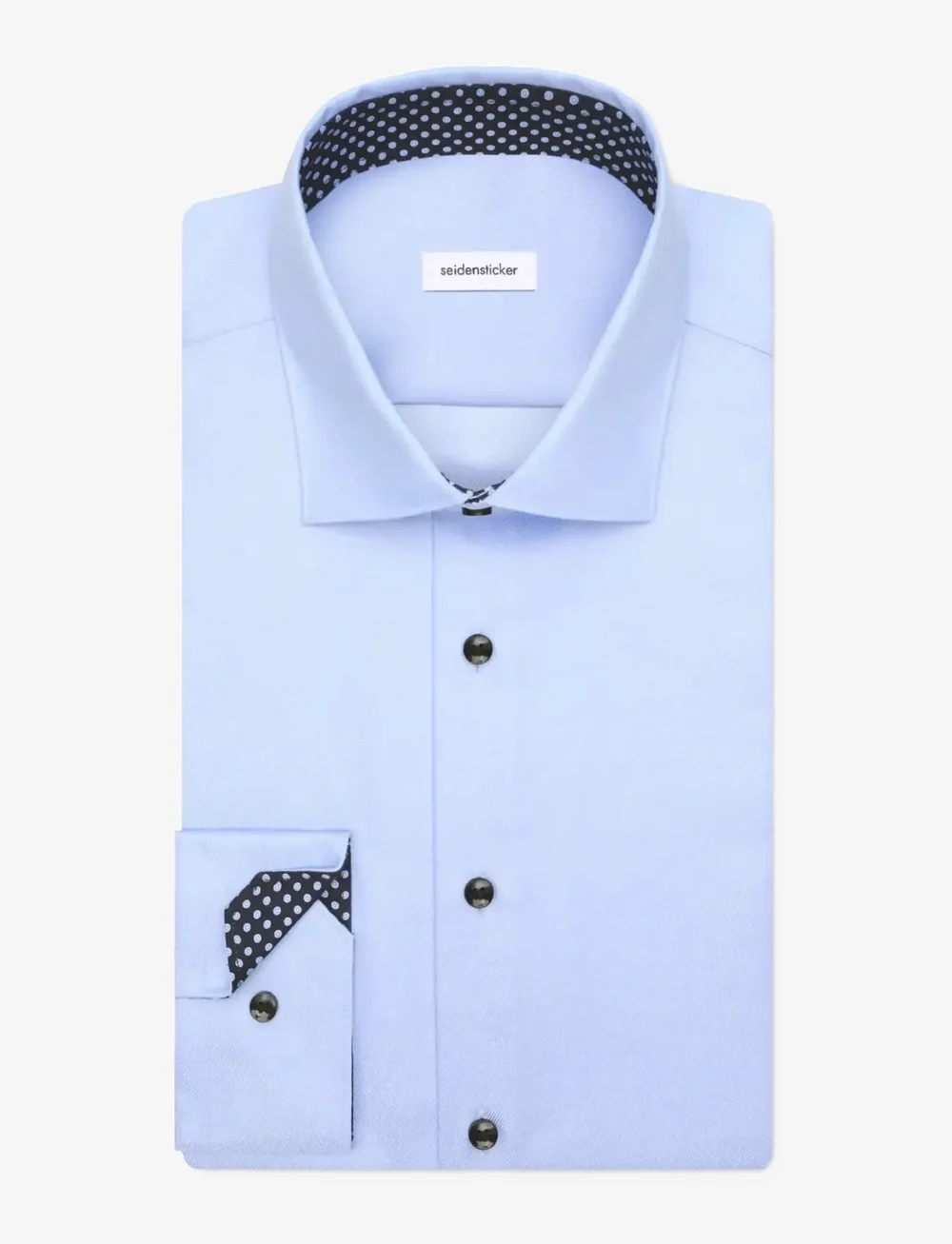 Seidensticker - New Kent 98 Patch 5 - kostymskjortor - light blue - 2