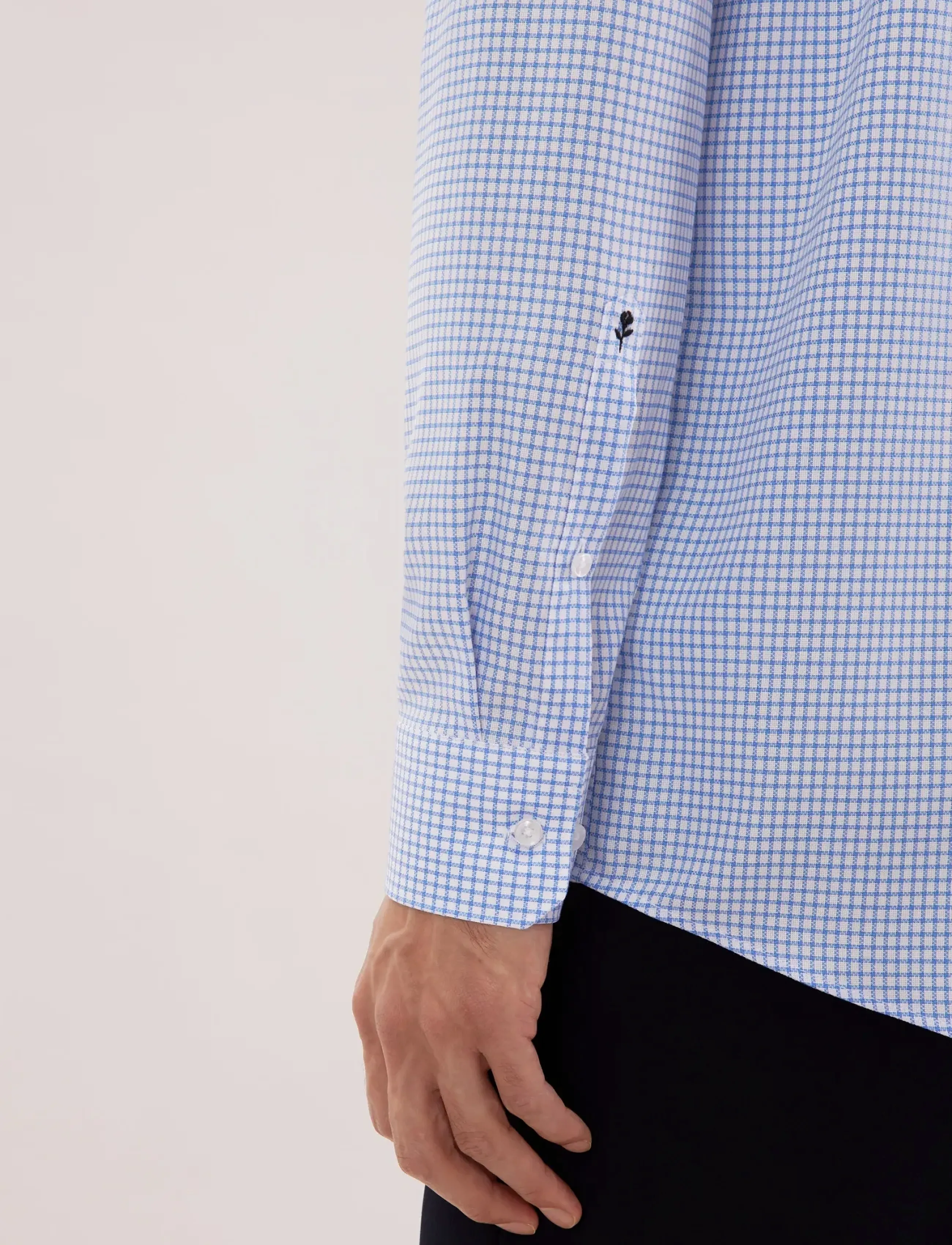 Seidensticker - Business shirt Regular - business skjorter - mid blue - 4