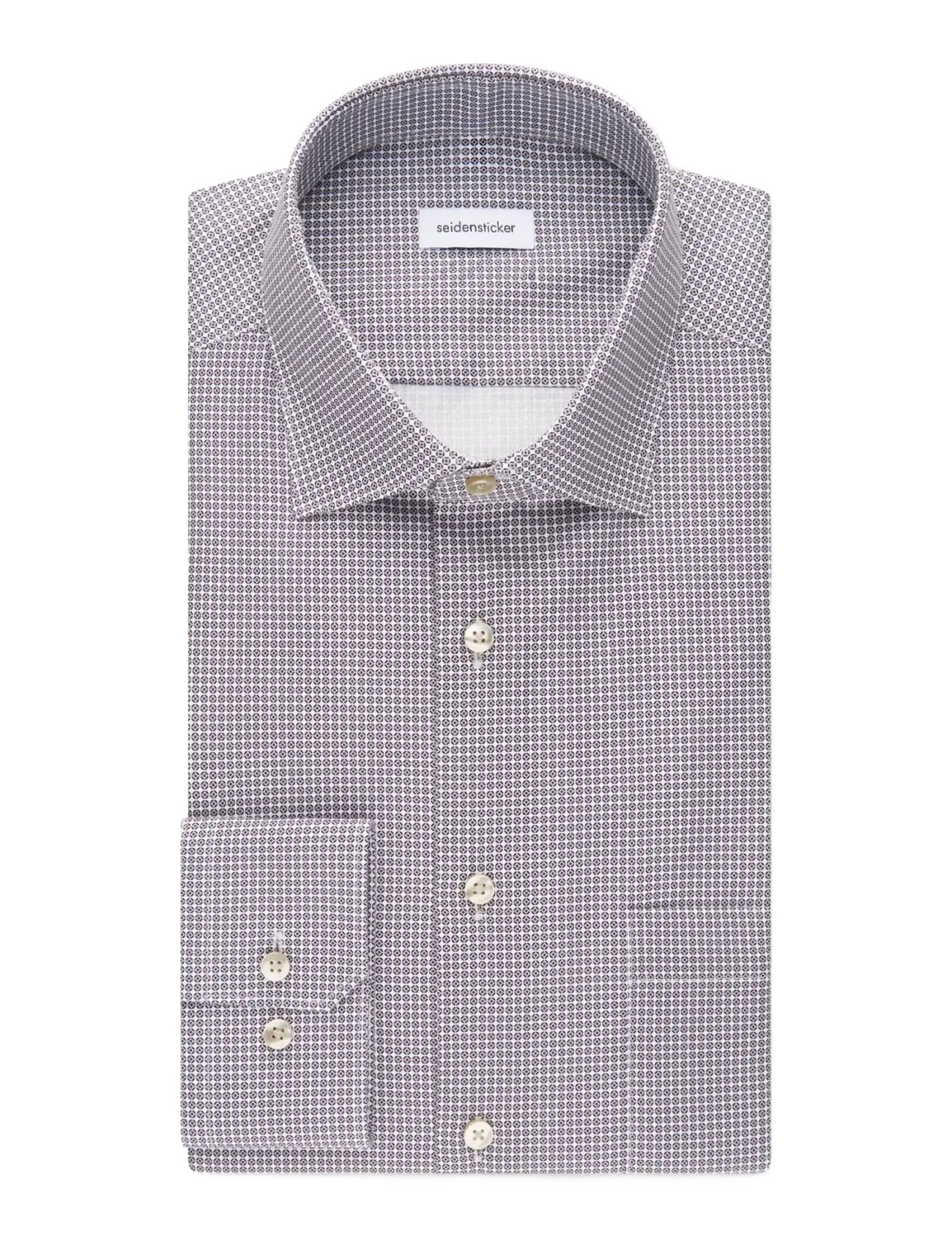 Seidensticker - Business shirt Regular - kostymskjortor - beige - 2
