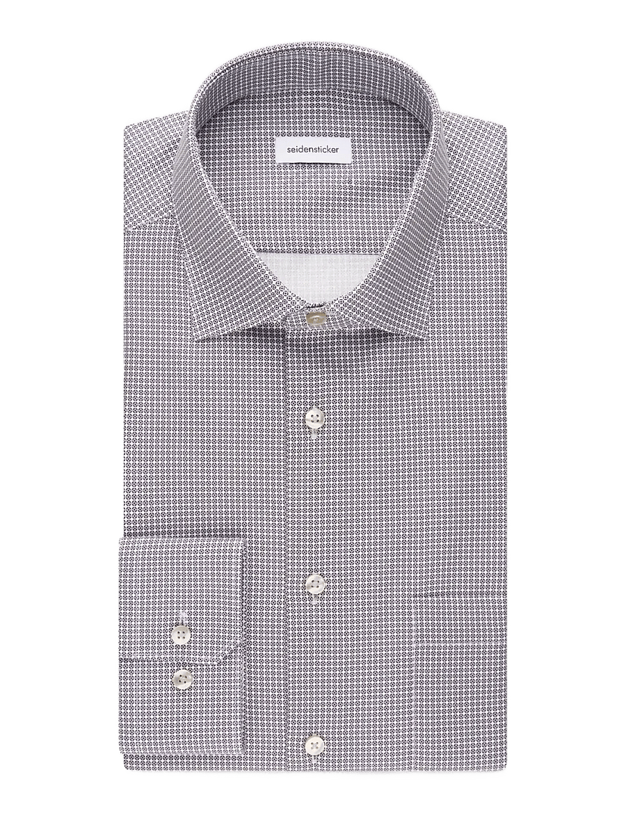 Seidensticker - Business shirt Regular - kostymskjortor - beige - 2