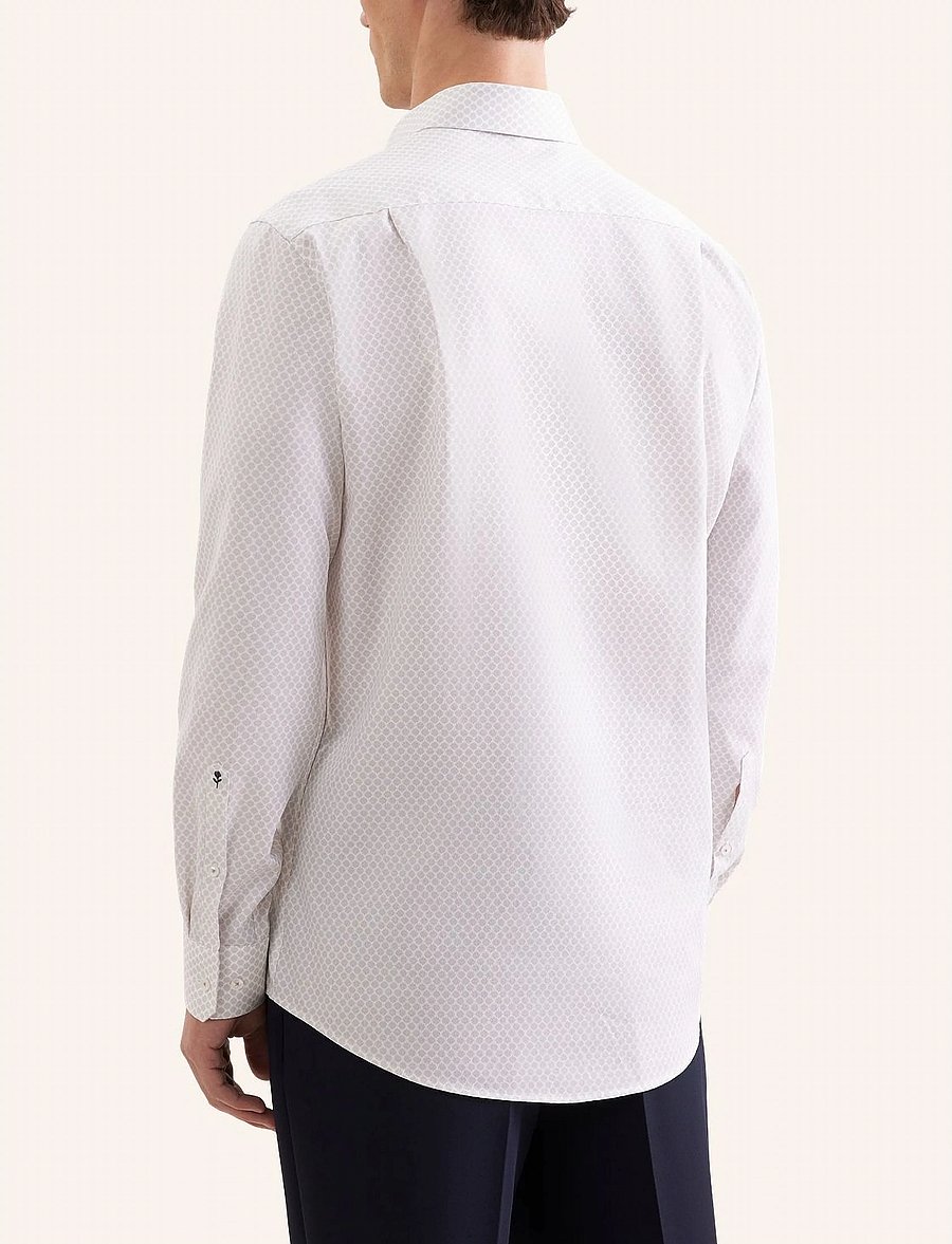 Seidensticker - Business shirt Regular - mustriga särgid - beige - 3