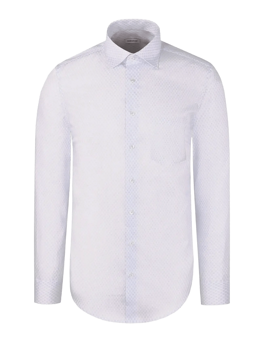 Seidensticker - Business shirt Regular - mönstrade skjortor - light blue - 1