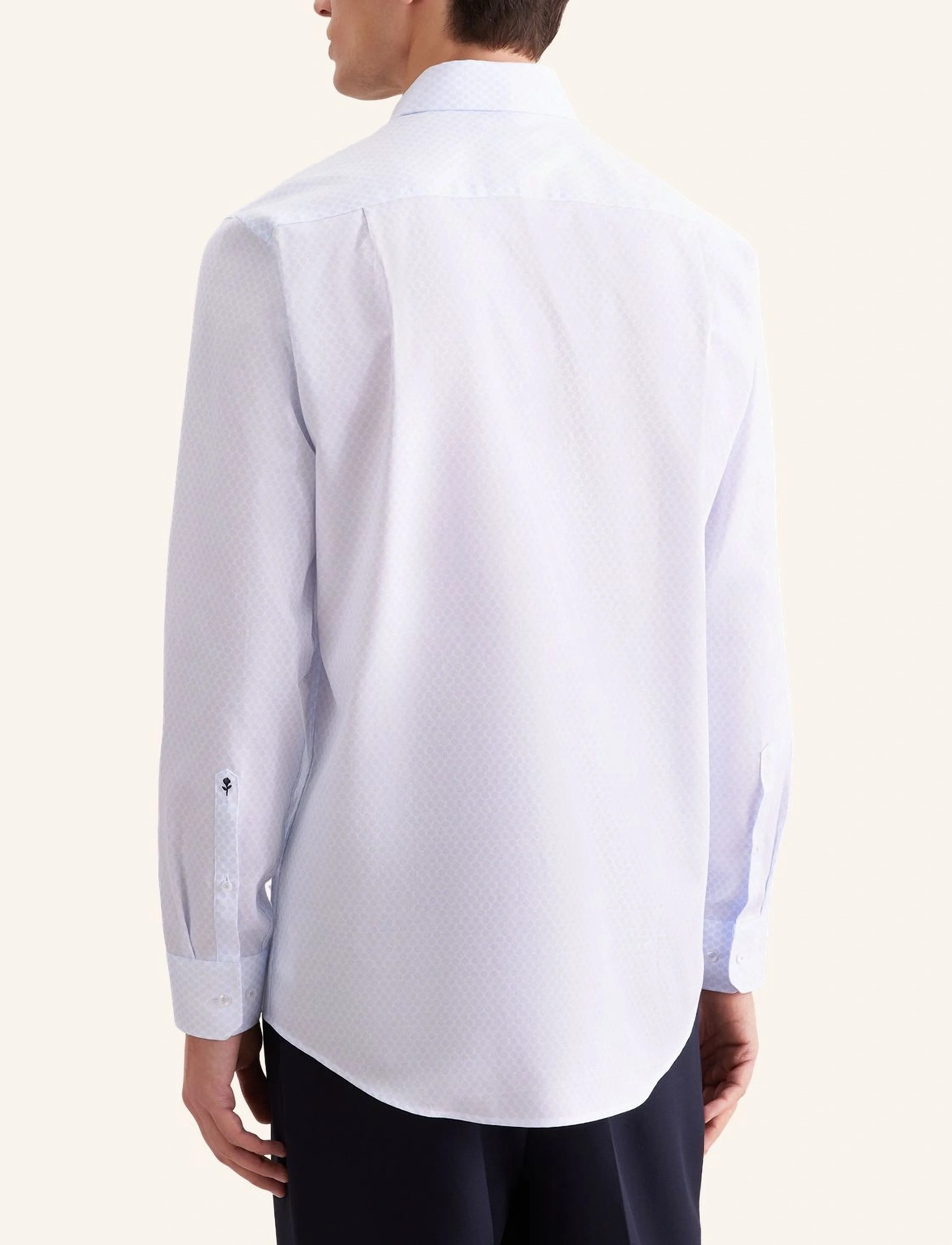 Seidensticker - Business shirt Regular - mönstrade skjortor - light blue - 3