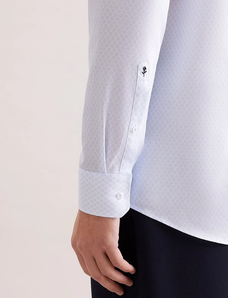 Seidensticker - New Kent 108 - mustriga särgid - light blue - 4