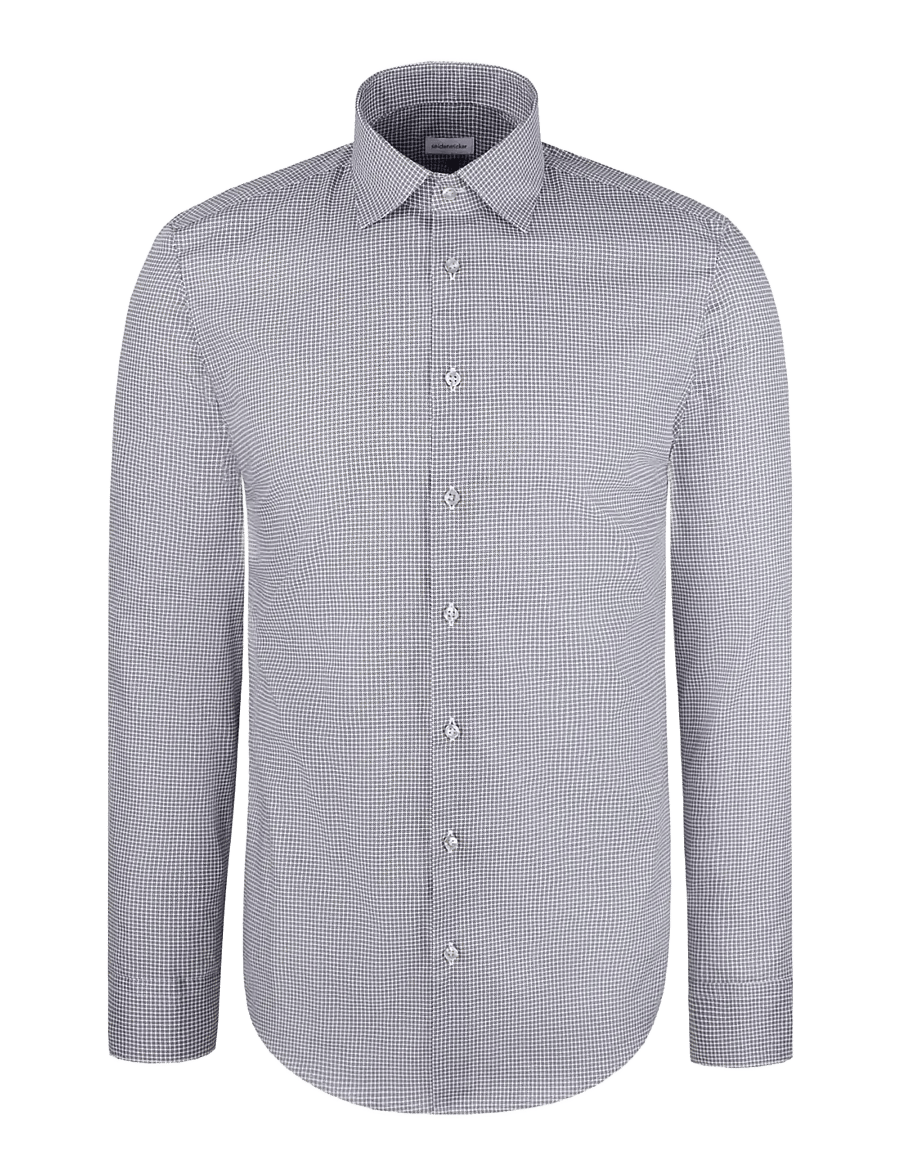 Seidensticker - Business shirt Slim - krekli ar rakstu - beige - 1