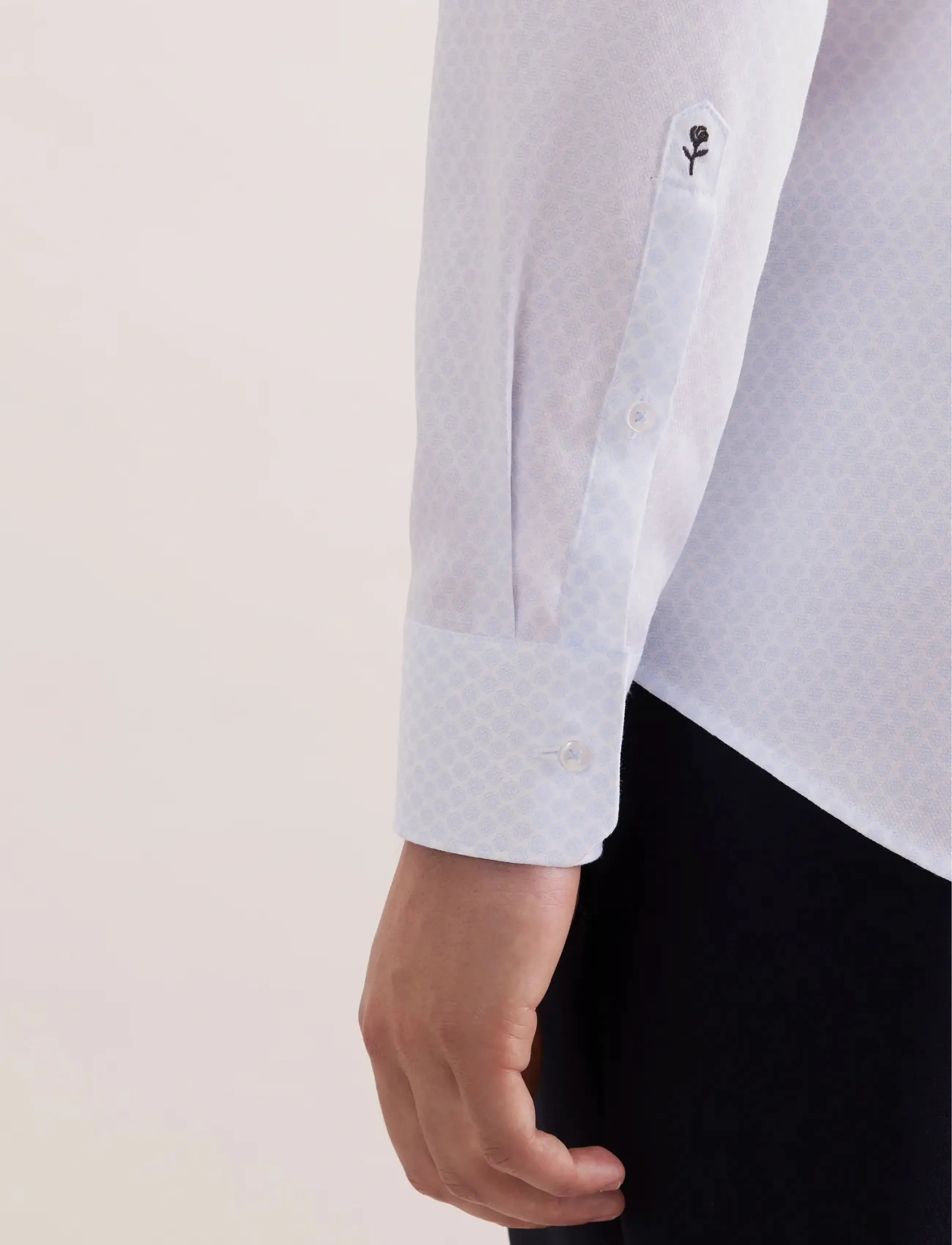 Seidensticker - Business shirt Slim - dalykinio stiliaus marškiniai - light blue - 4