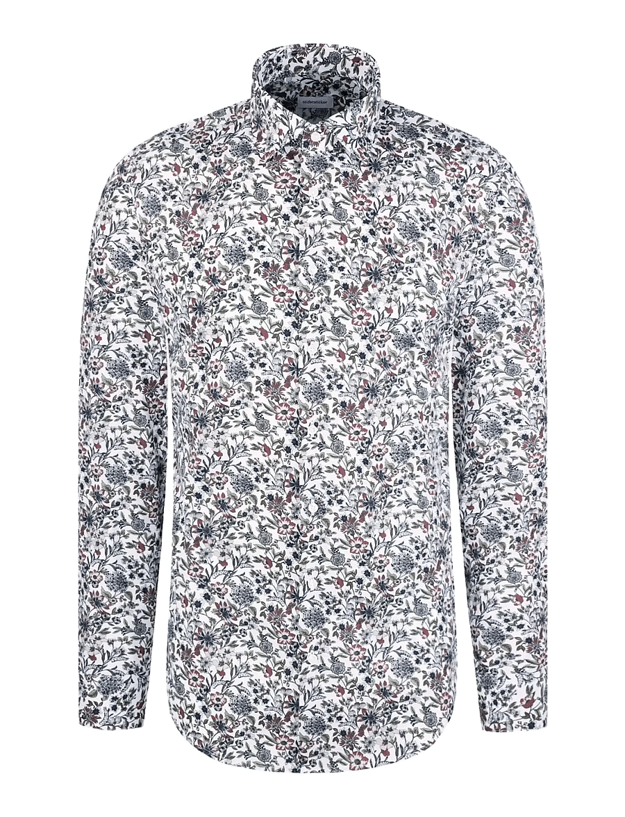 Seidensticker - Business shirt Slim - pattern shirts - olive - 1