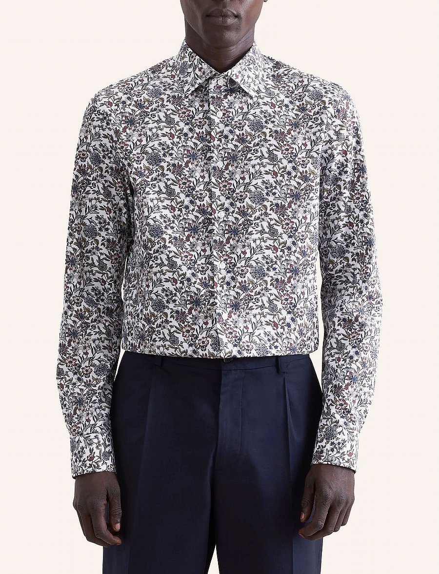 Seidensticker - Business shirt Slim - pattern shirts - olive - 0