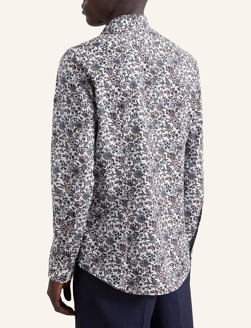 Seidensticker - New Kent 98 - mönstrade skjortor - olive - 3