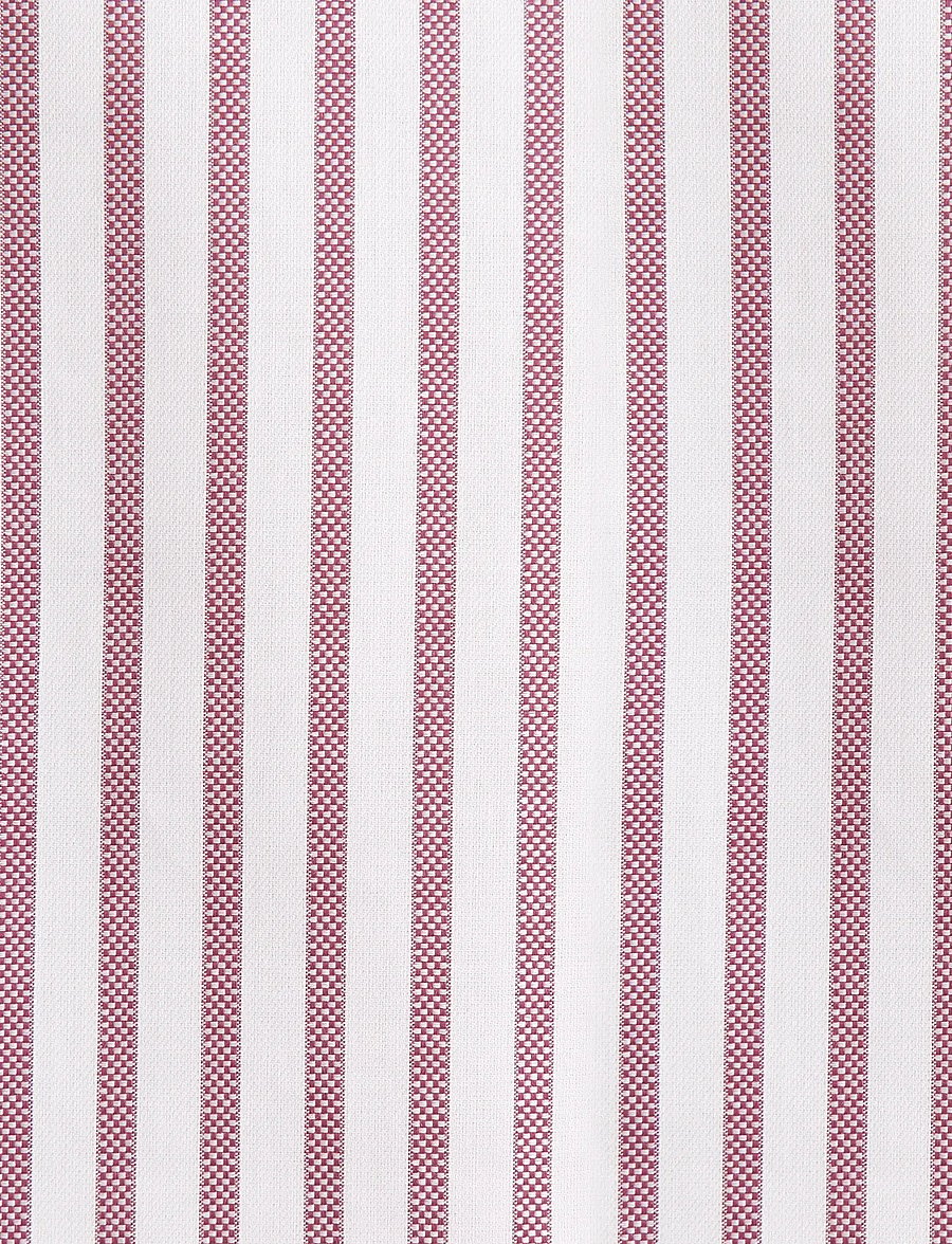 Seidensticker - Business shirt Slim - randiga skjortor - berry - 5