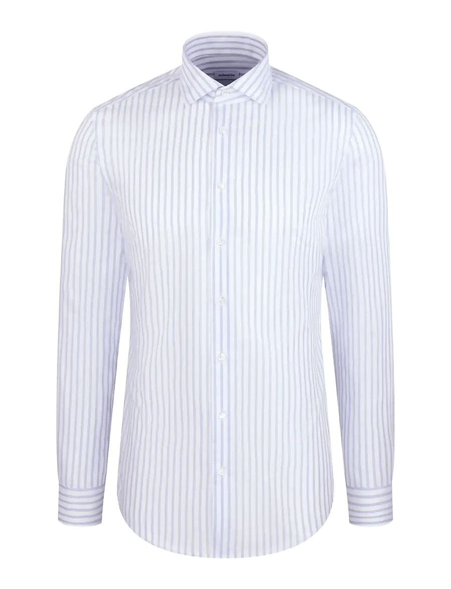 Seidensticker - Business shirt Slim - gestreifte hemden - light blue - 1
