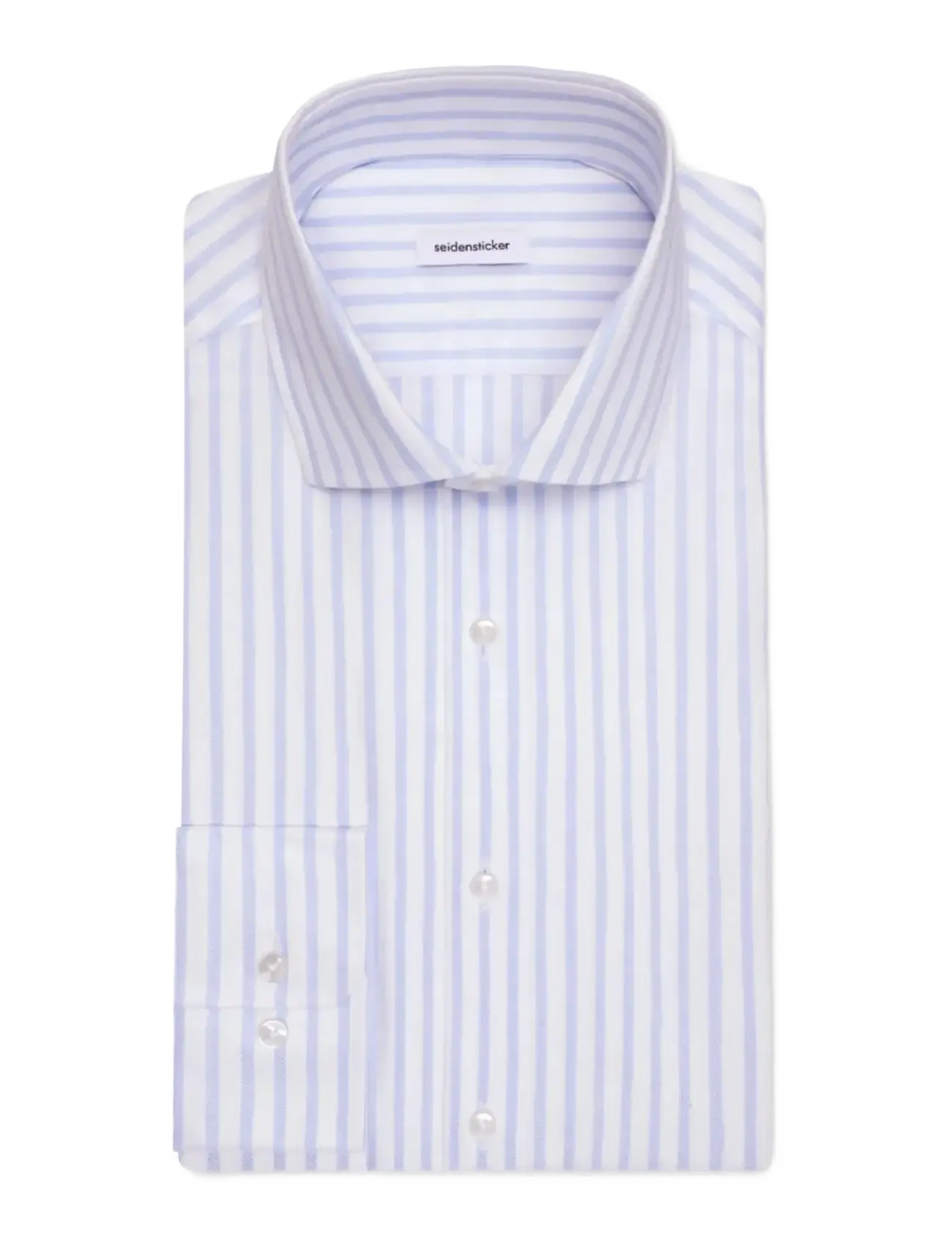 Seidensticker - Business shirt Slim - striped shirts - light blue - 2
