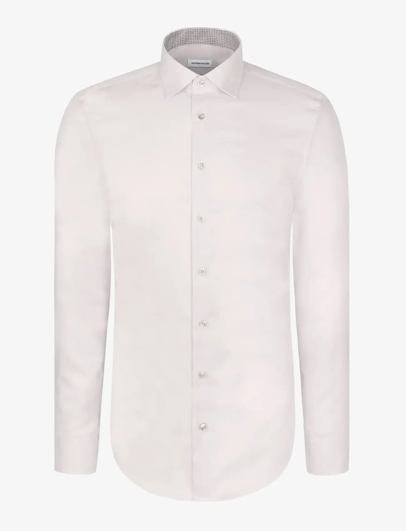 Seidensticker - Business shirt Slim - mønstrede skjorter - beige - 1