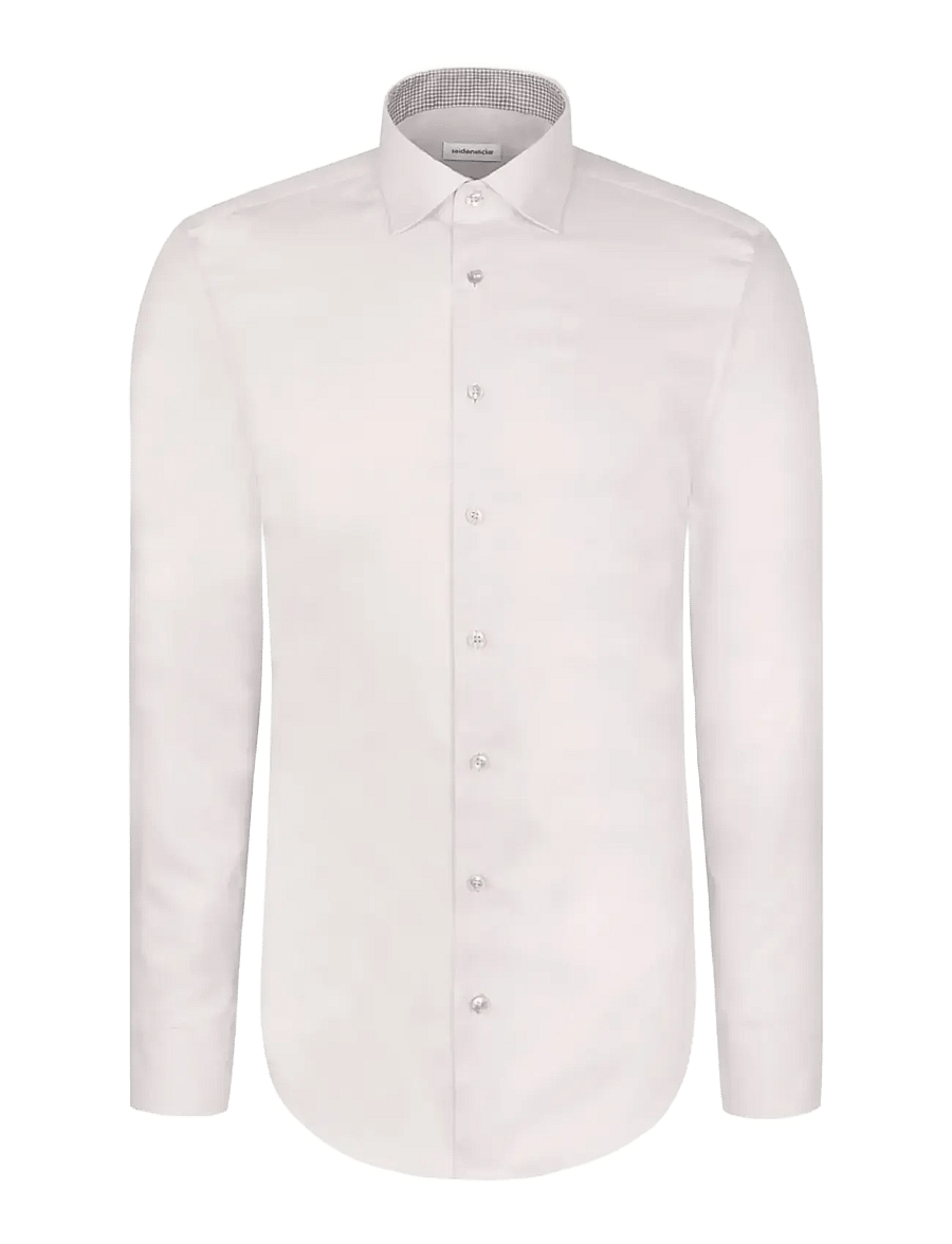 Seidensticker - Business shirt Slim - pattern shirts - beige - 1