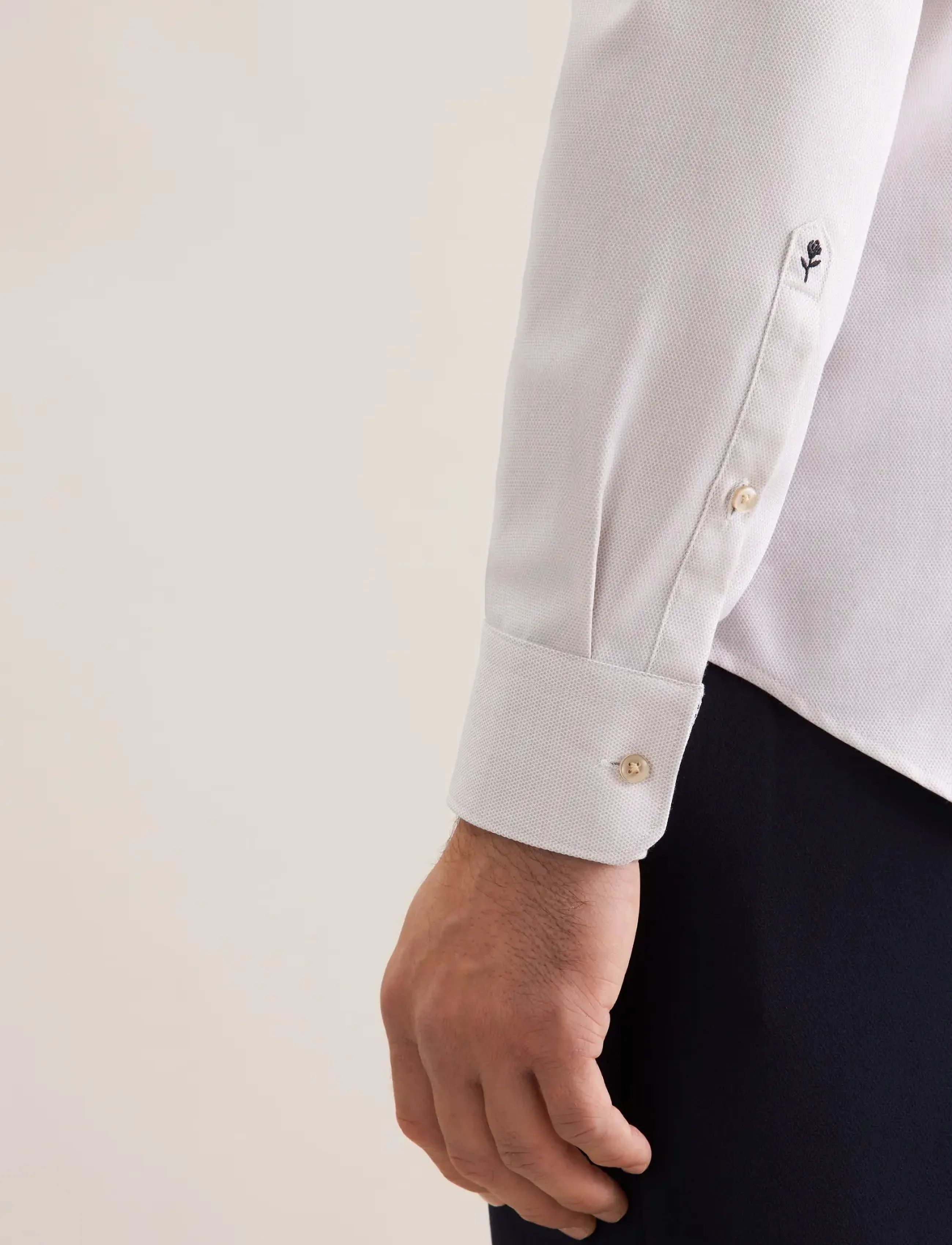 Seidensticker - Business shirt Slim - business skjorter - beige - 4