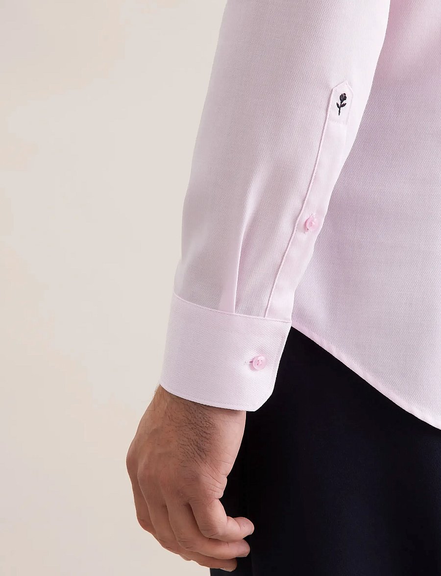 Seidensticker - Business shirt Slim - pattern shirts - rose - 4