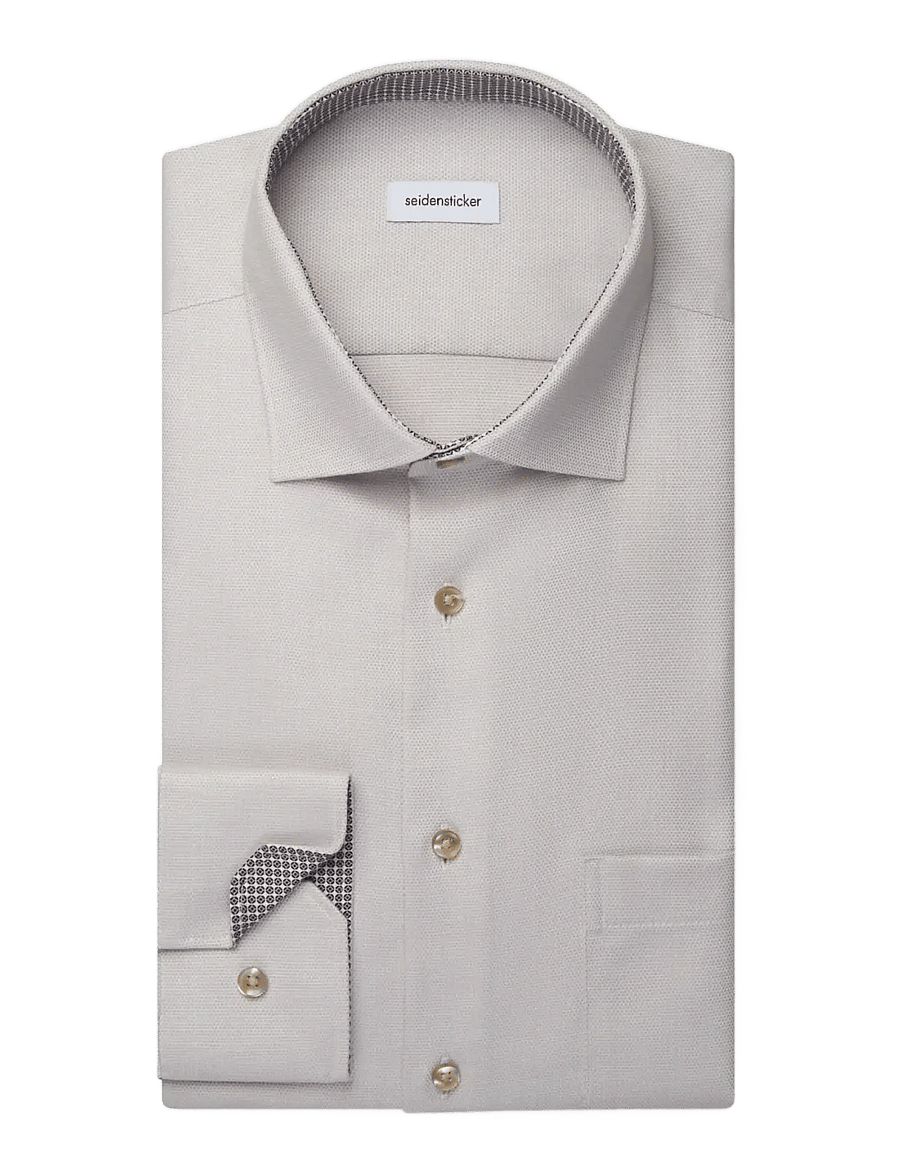 Seidensticker - Business shirt Regular - formelle hemden - beige - 2