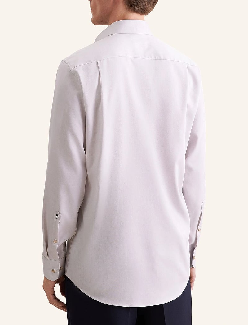 Seidensticker - New Kent 108 Patch 5 - kostymskjortor - beige - 3