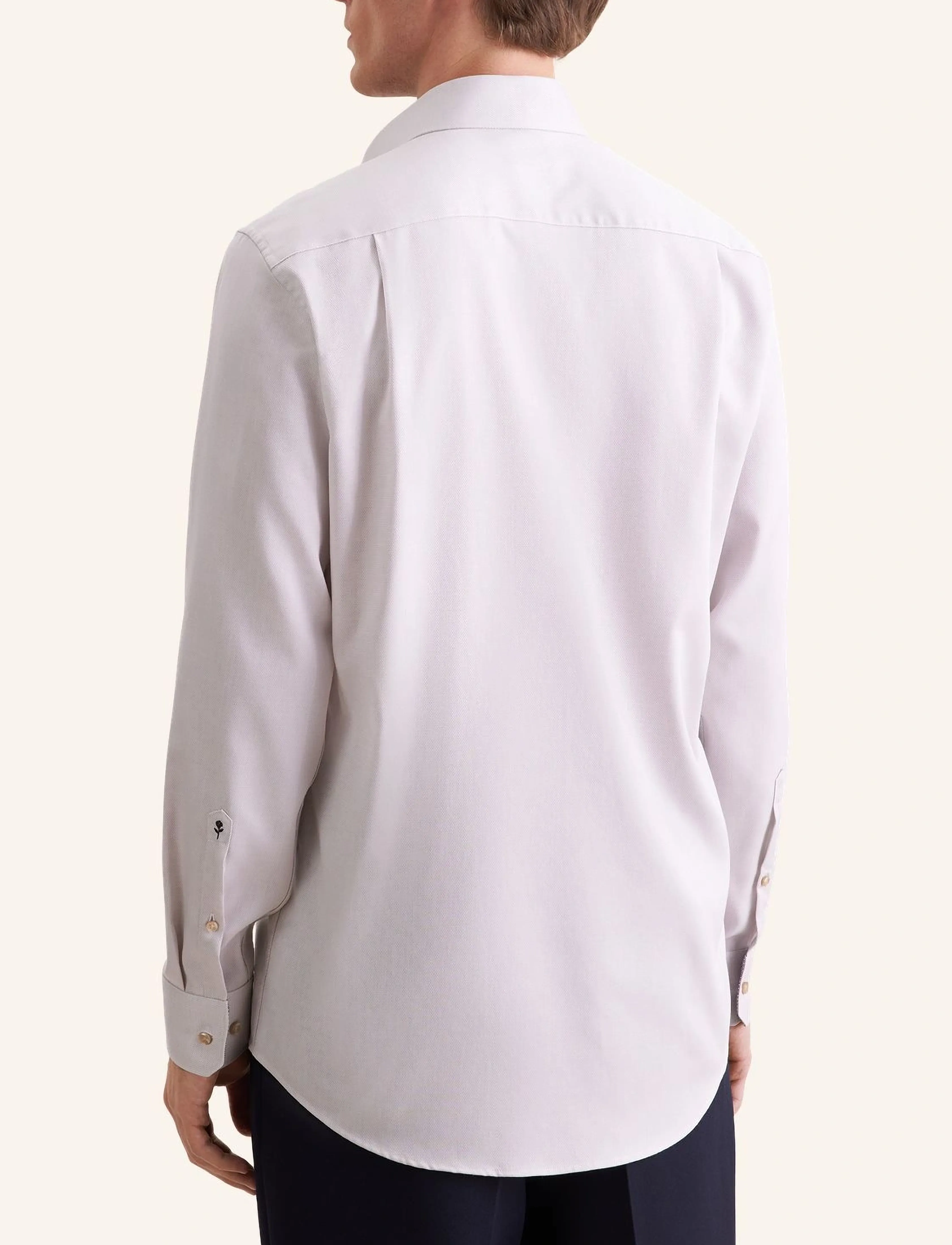 Seidensticker - Business shirt Regular - business skjorter - beige - 3