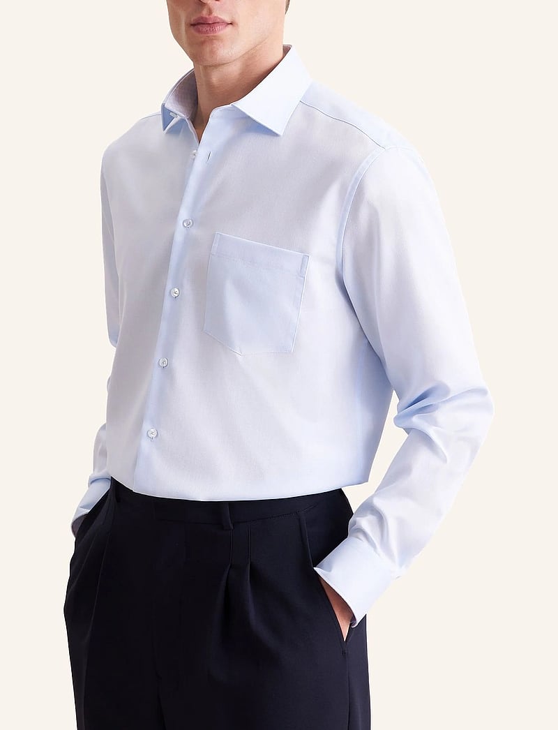 Seidensticker - New Kent 108 Patch 5 - pidulikud särgid - light blue - 0