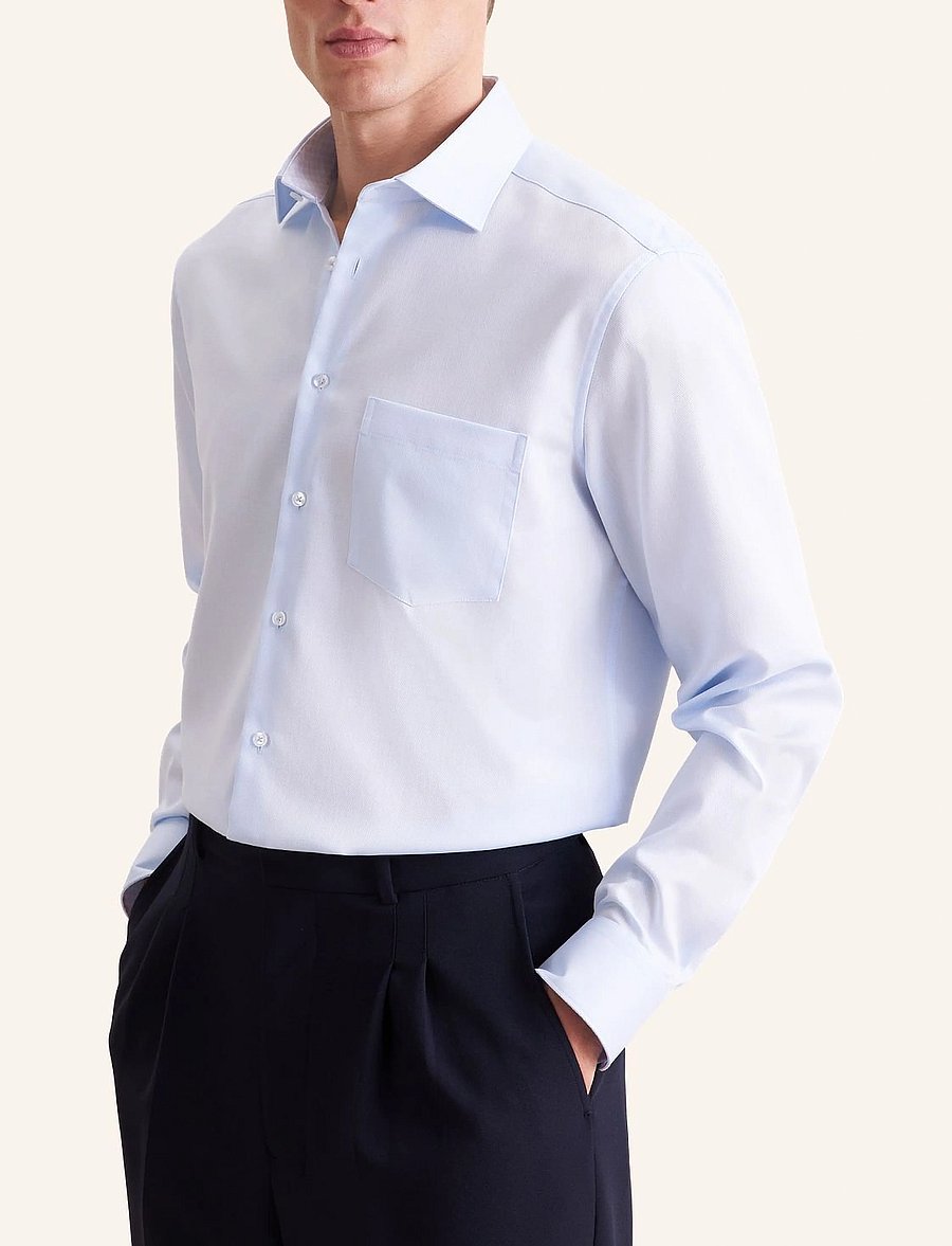 Seidensticker - Business shirt Regular - koszule wizytowe - light blue - 0