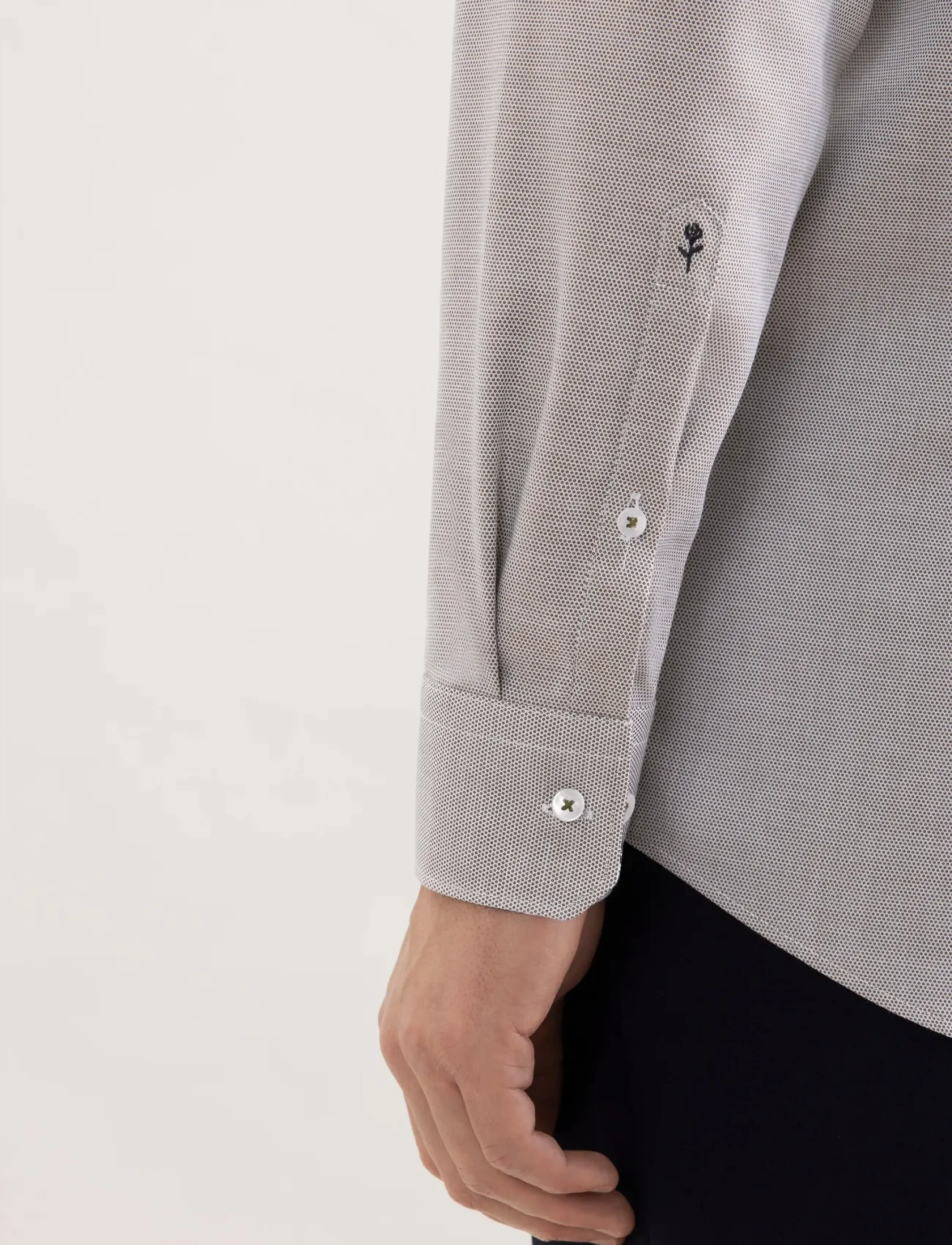 Seidensticker - Business shirt Regular - business skjorter - olive - 3