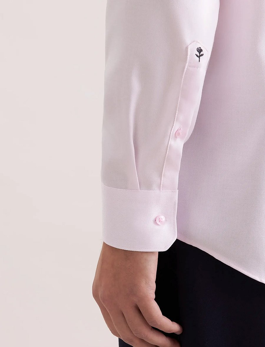 Seidensticker - Business shirt Regular - kostymskjortor - rose - 4