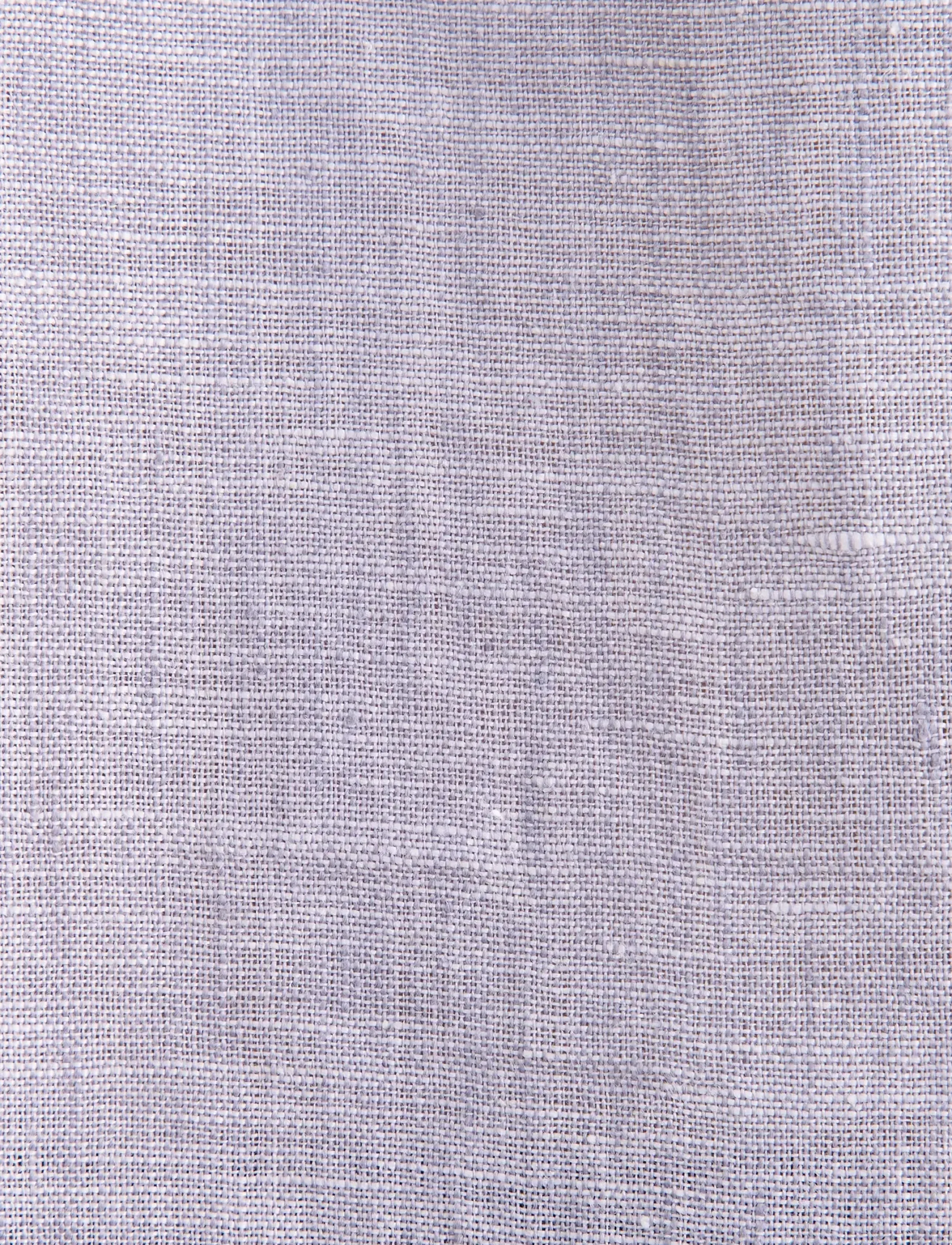 Seidensticker - Linen shirt Regular - linen shirts - light grey - 5