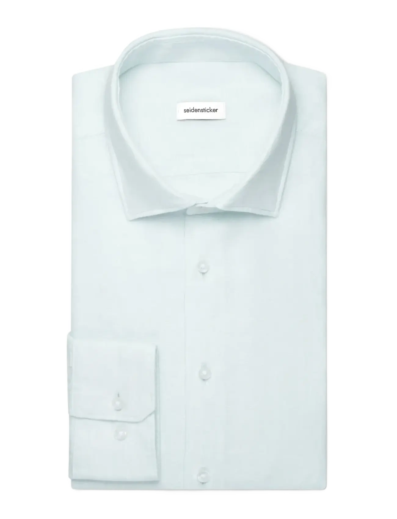 Seidensticker - Linen shirt Regular - linased särgid - mint green - 2