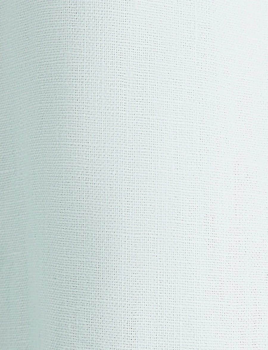 Seidensticker - Linen shirt Regular - linased särgid - mint green - 5