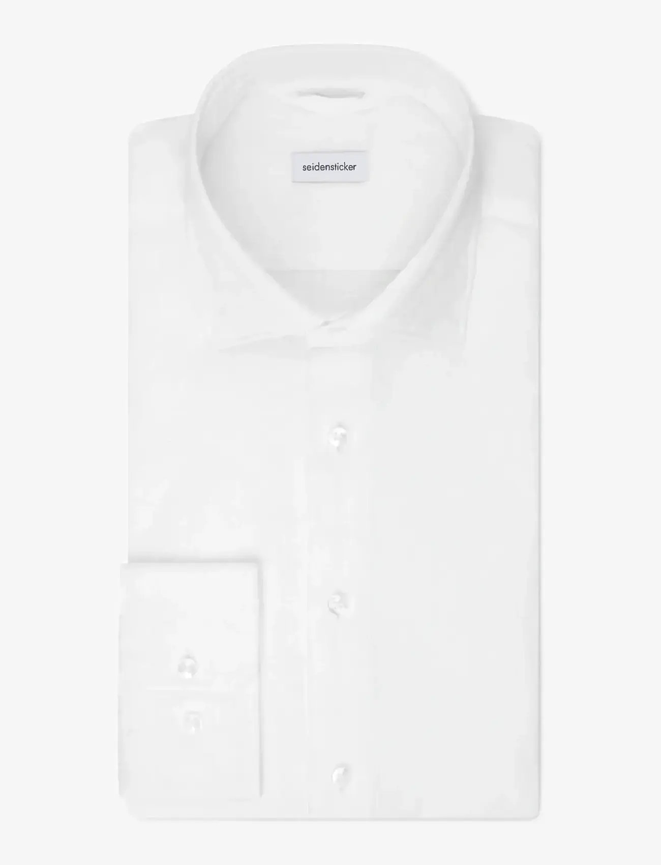 Seidensticker - Linen shirt Regular - hørskjorter - white - 2