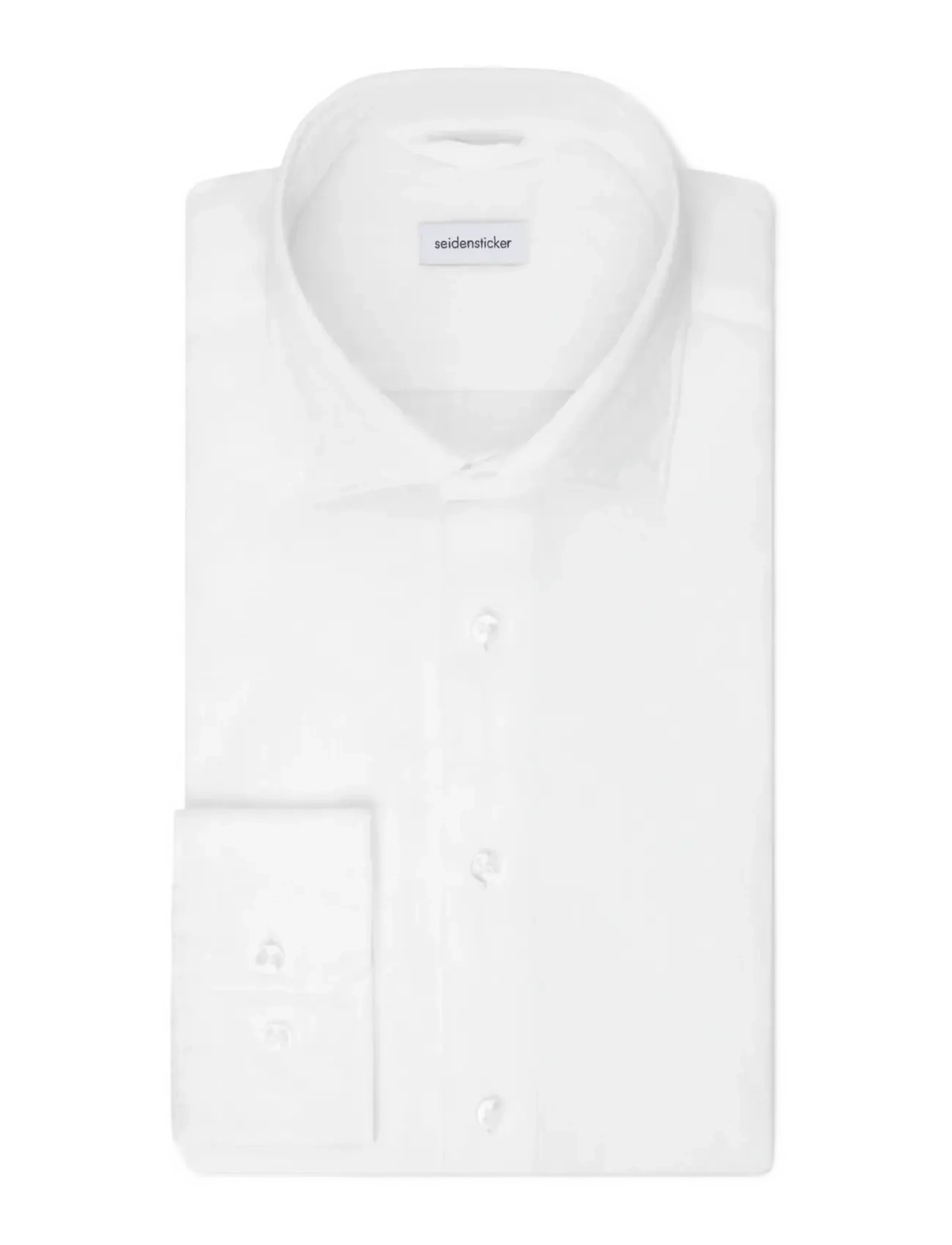 Seidensticker - Linen shirt Regular - linased särgid - white - 2